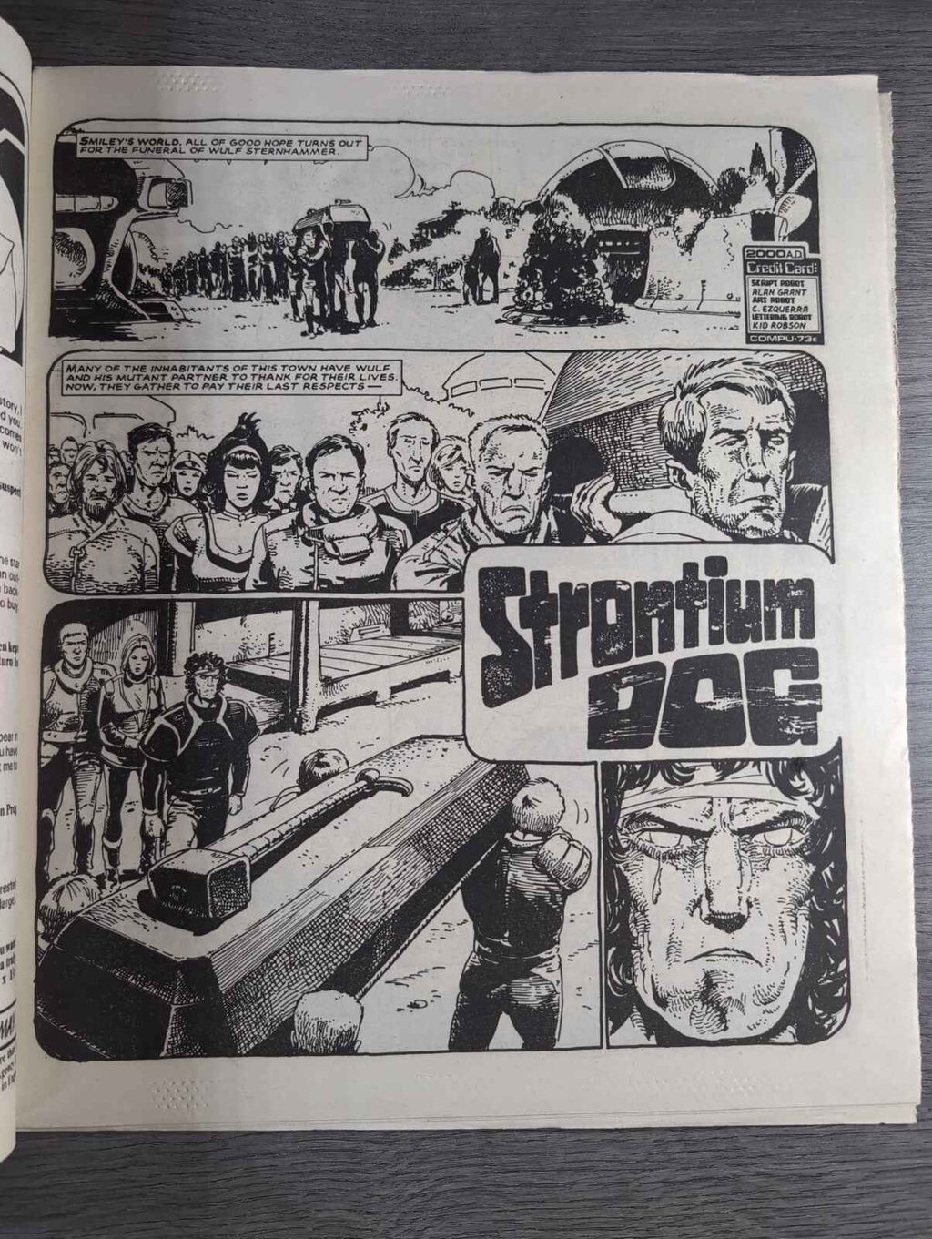 2000AD Prog 467 Featuring Judge Dread Comic 26th April 1986 Vintage Retro Comic