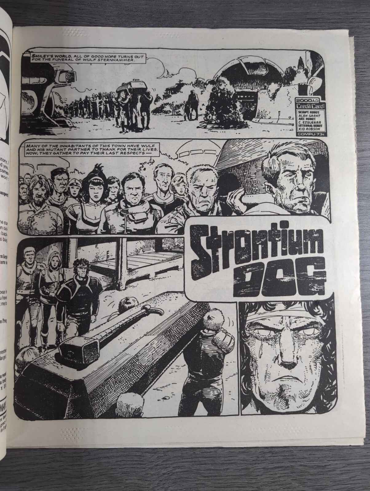 2000AD Prog 467 Featuring Judge Dread Comic 26th April 1986 Vintage Retro Comic
