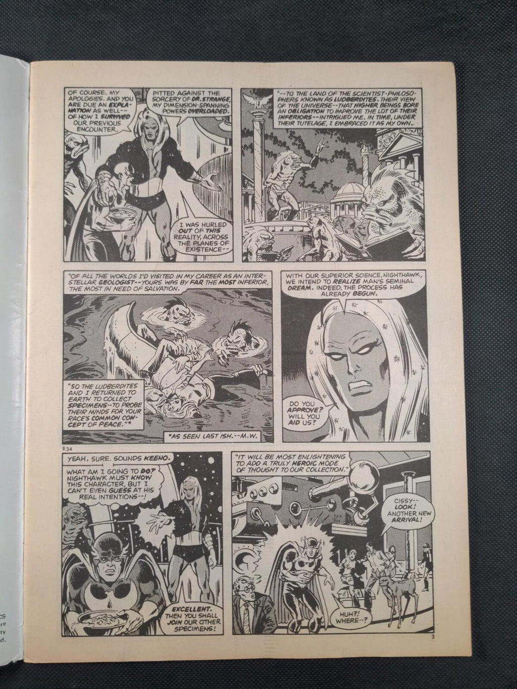 Marvel Comics - Rampage Starring The Daring Defenders - Issue No 34 June 1978