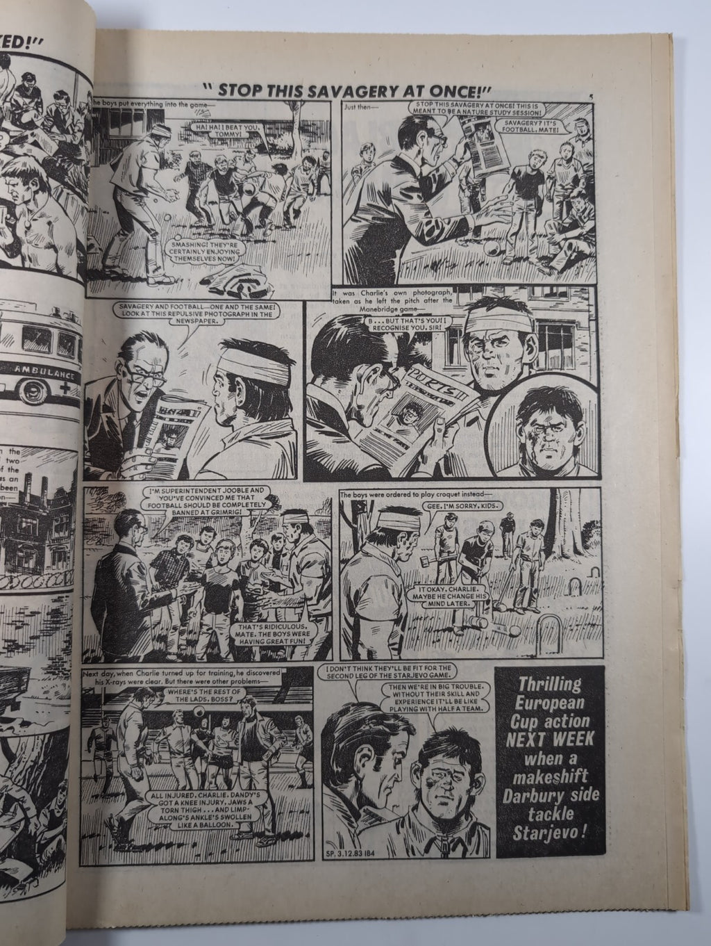 Spike Comic Issue No. 46 Dec 3rd 1983 D.C Thomson Vintage Retro Comic