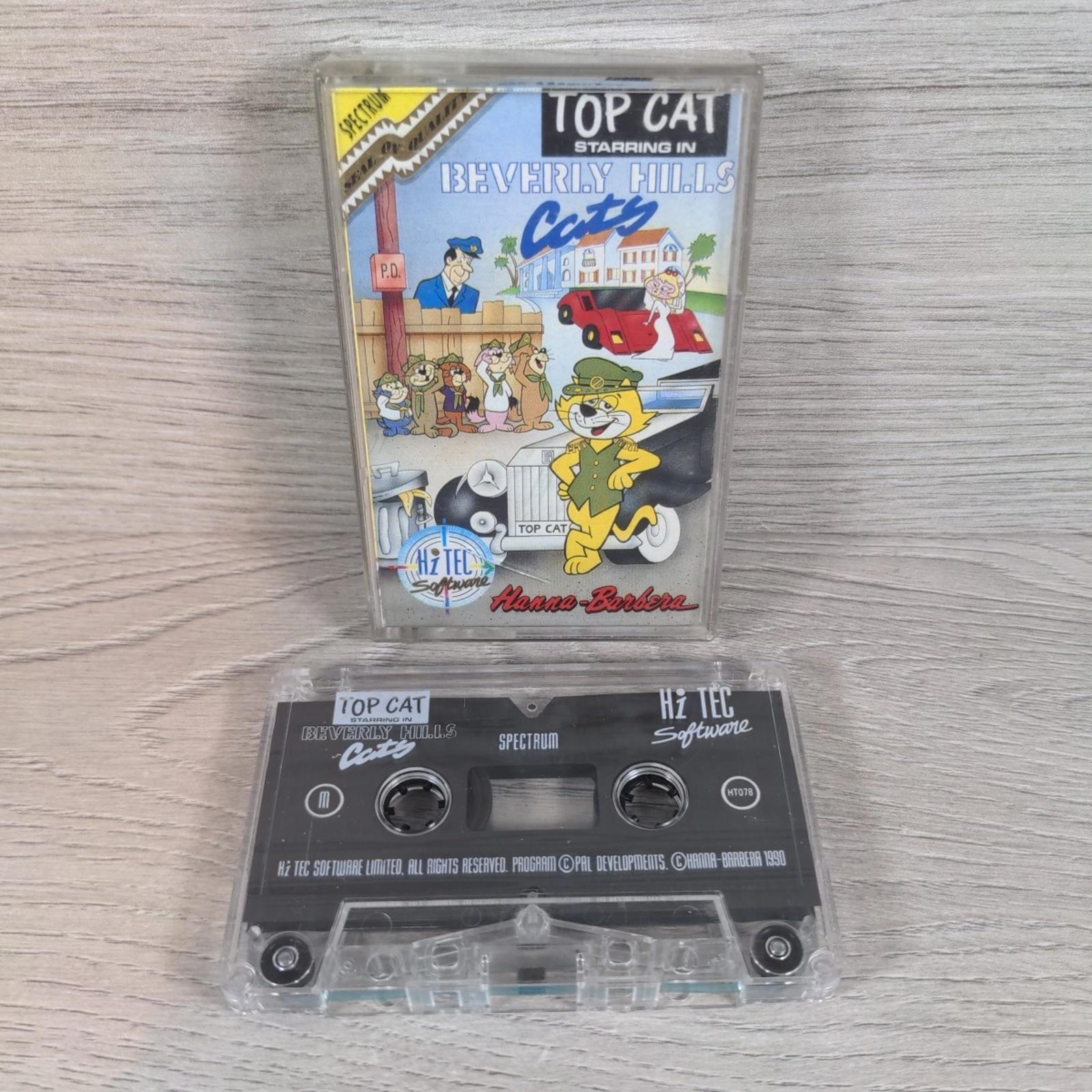 Top Cat In Beverly Hills  ZX Spectrum 48/128K Game Cassette Tested & Working