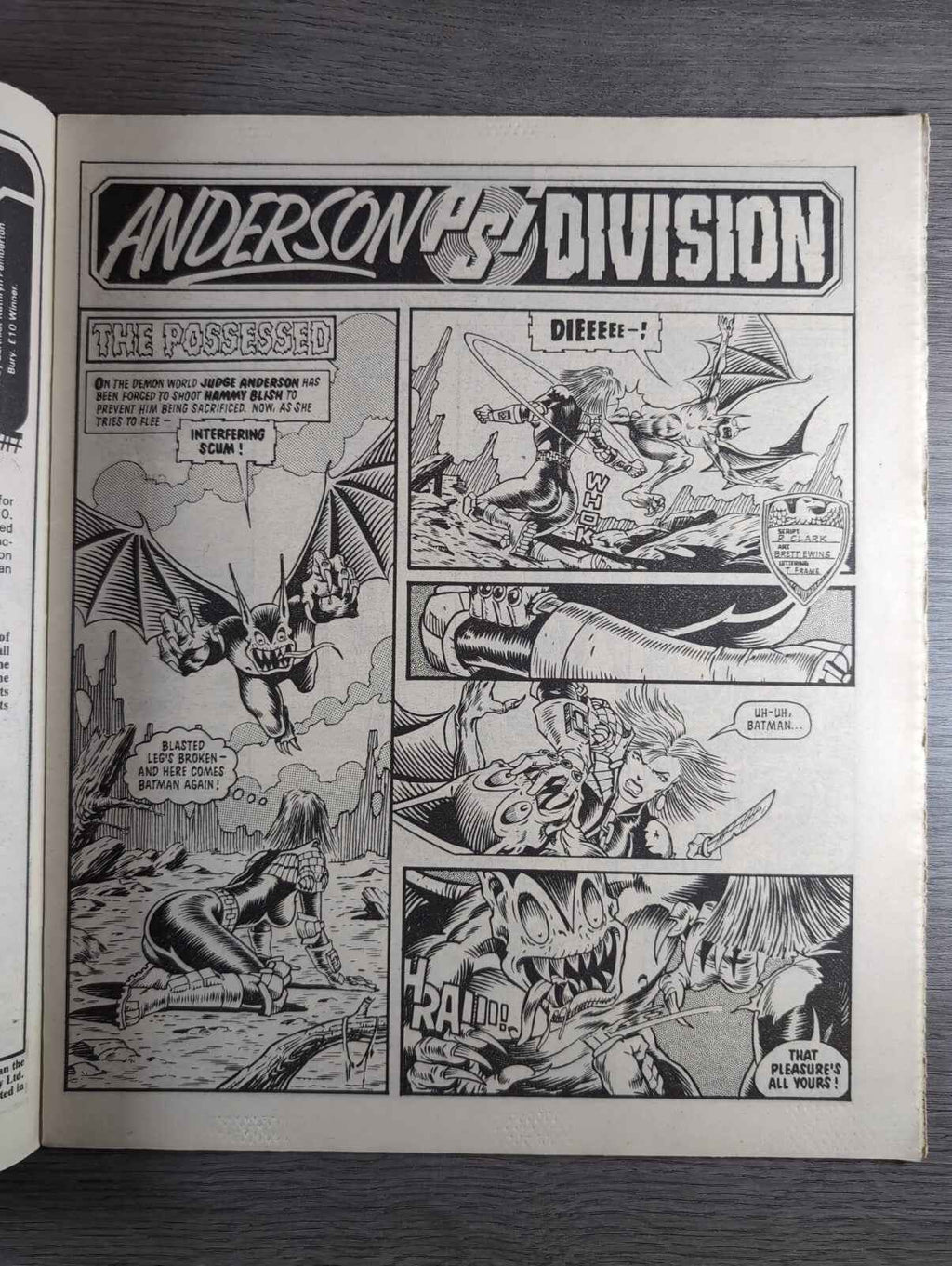 2000AD Prog 478 Featuring Juddge Dread Comic Date 12th July 1986 Vintage Comics