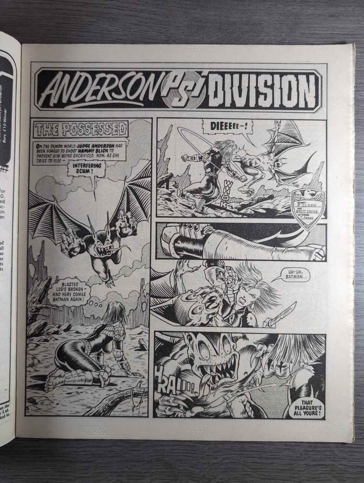 2000AD Prog 478 Featuring Juddge Dread Comic Date 12th July 1986 Vintage Comics