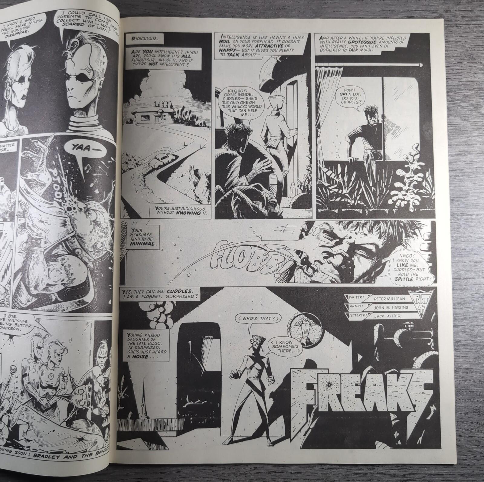 2000AD Prog 545 Featuring Judge Dredd 24th October 1987 Vintage Comic