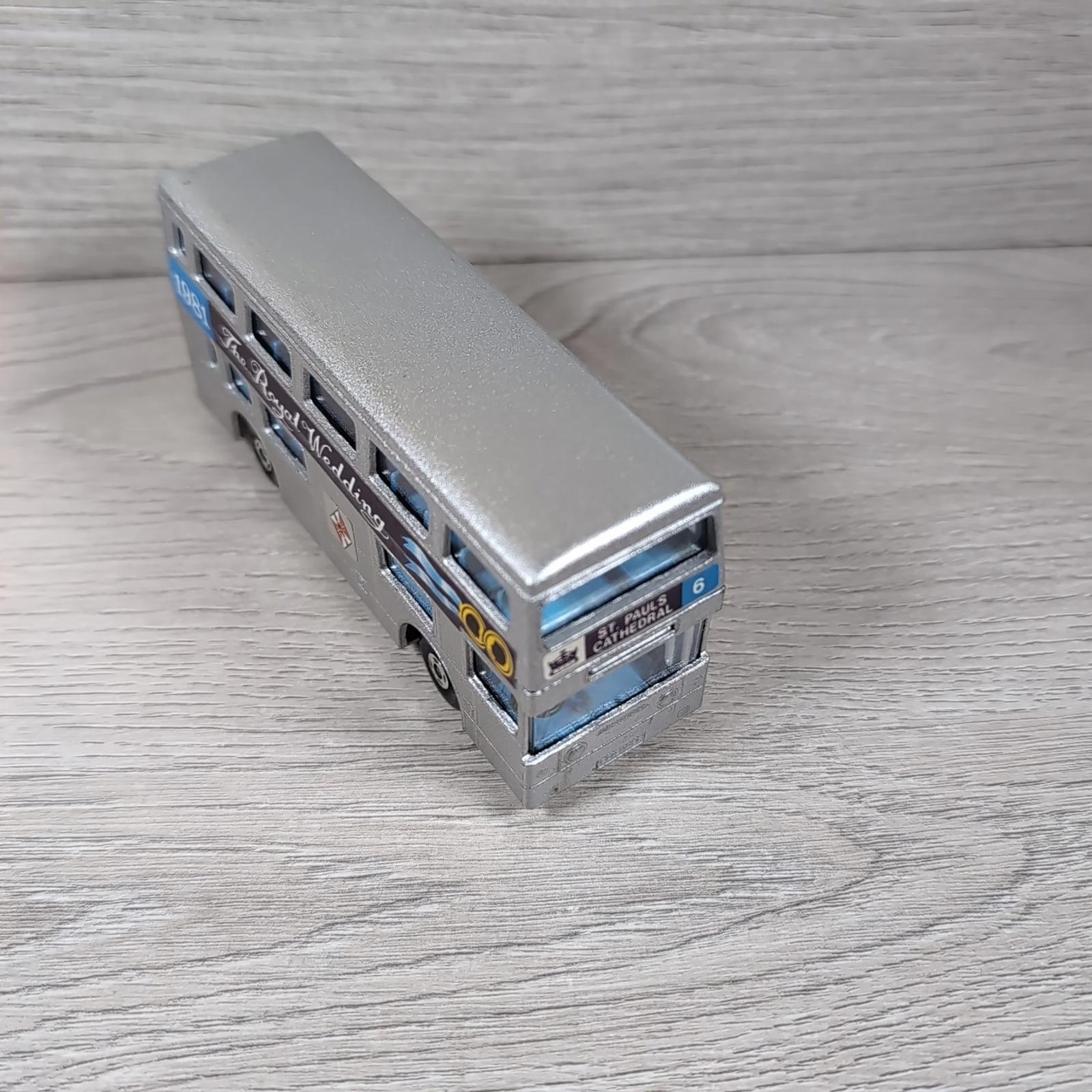 Matchbox 1981 Limited Edition Royal Wedding Bus Diecast Model