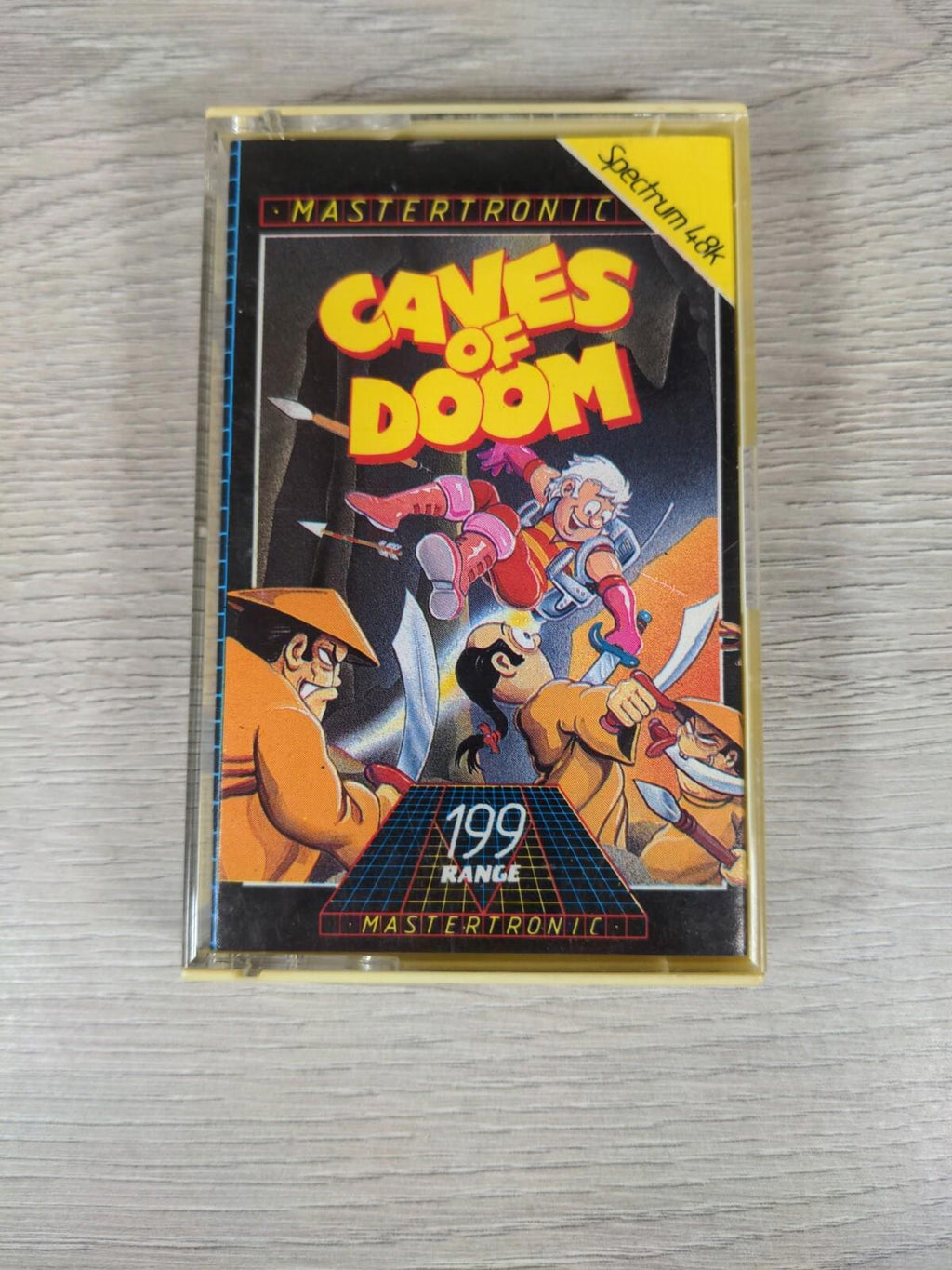 Caves Of Doom ZX Spectrum 48K Video Game Cassette Tested & Working