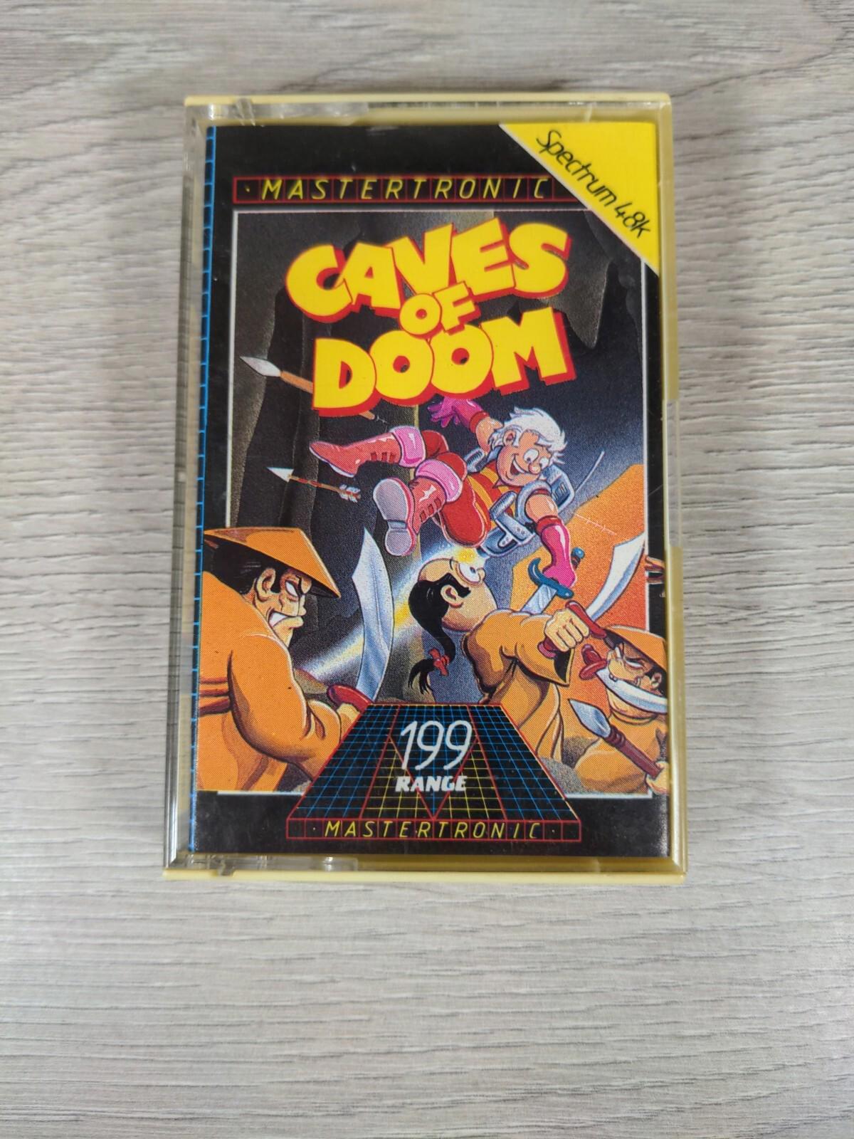 Caves Of Doom ZX Spectrum 48K Video Game Cassette Tested & Working