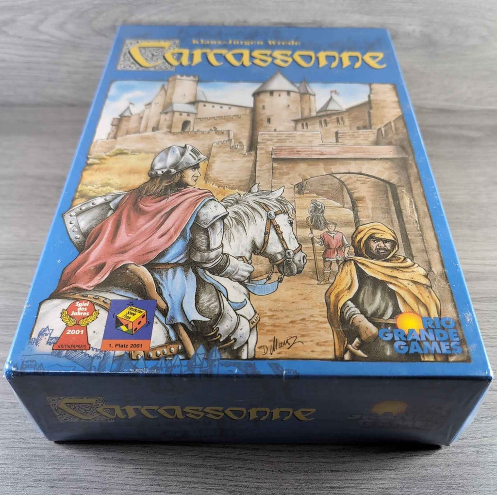 Carrassonne Medieval Board Game Rio Grande Games 2000 New & Sealed