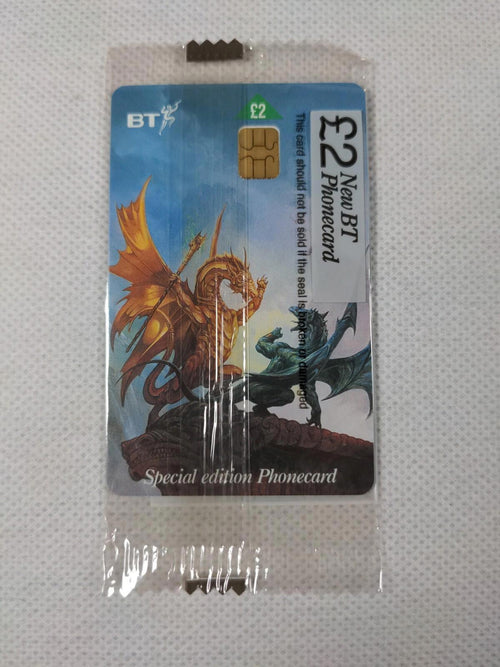 BT Phone Card  Special Edition Unused Vintage £2 Chip Phonecard Unopened Sealed - Retrorama UK