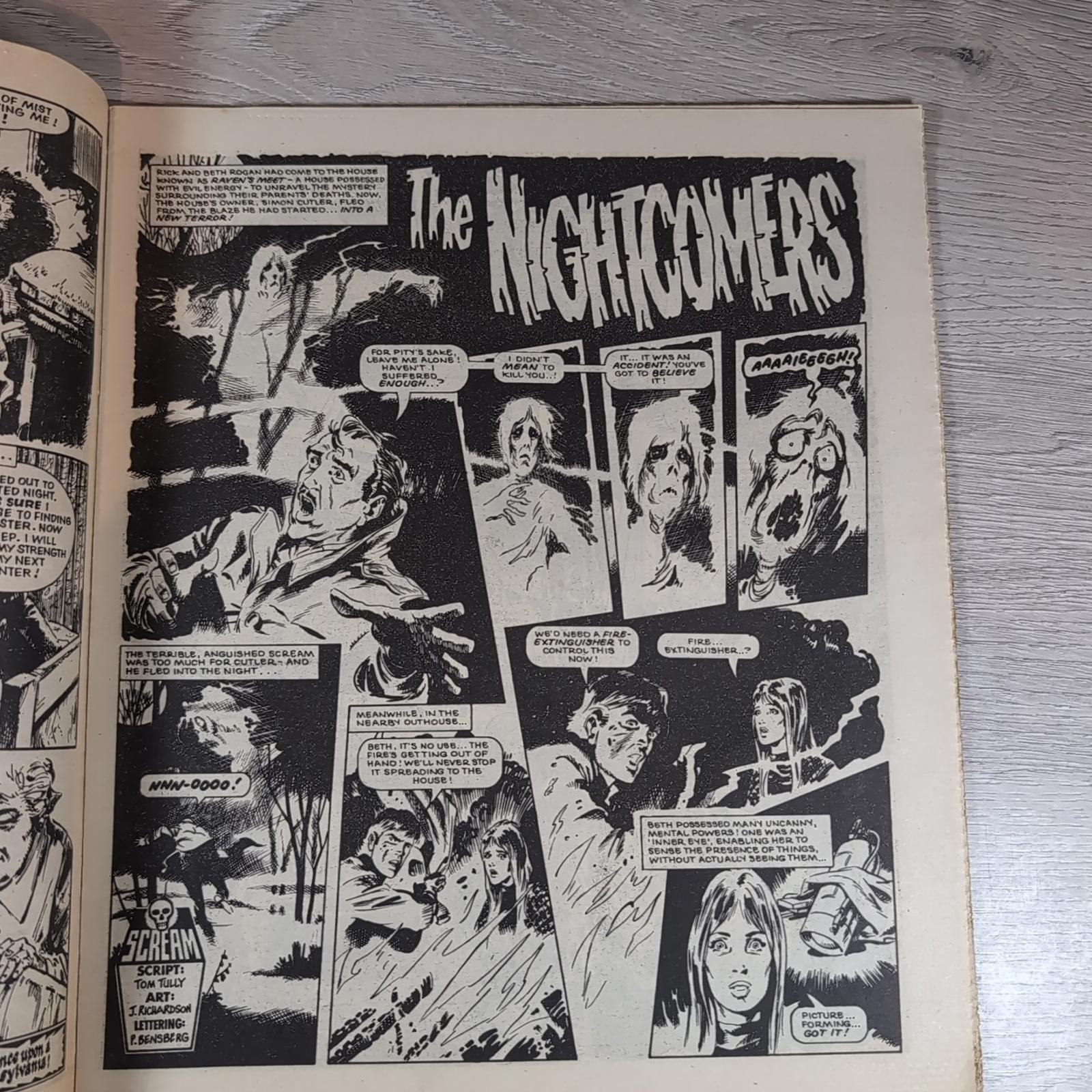 Scream! Comic Issue Number 12 9th June 1984