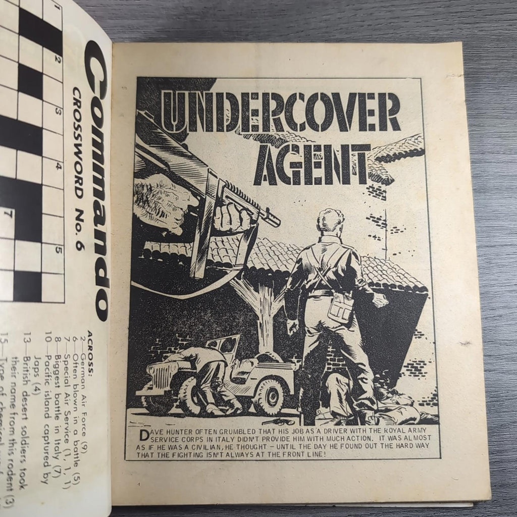 Commando Comic Issue Number 936 Undercover Agent