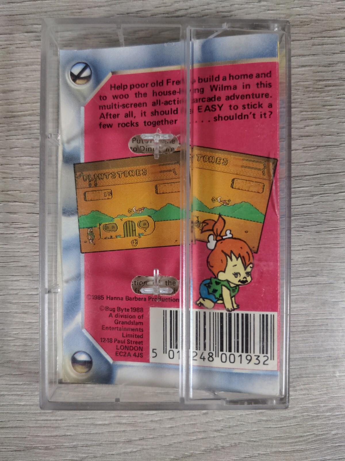 Yabba Dabba Doo! ZX Spectrum 48K 128K Video Game Cassette Tested & Working - Retrorama UK