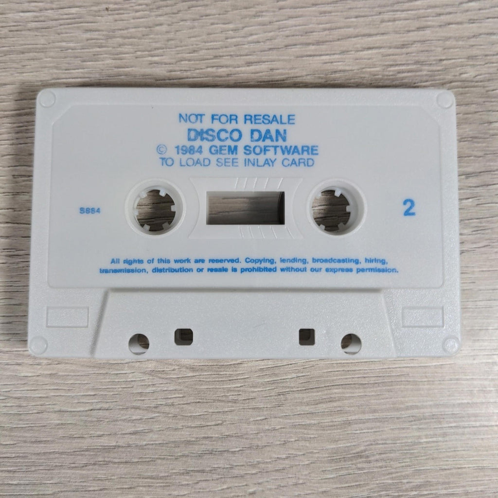 Disco Dan ZX Spectrum Game Cassette Gem Software Tested & Working
