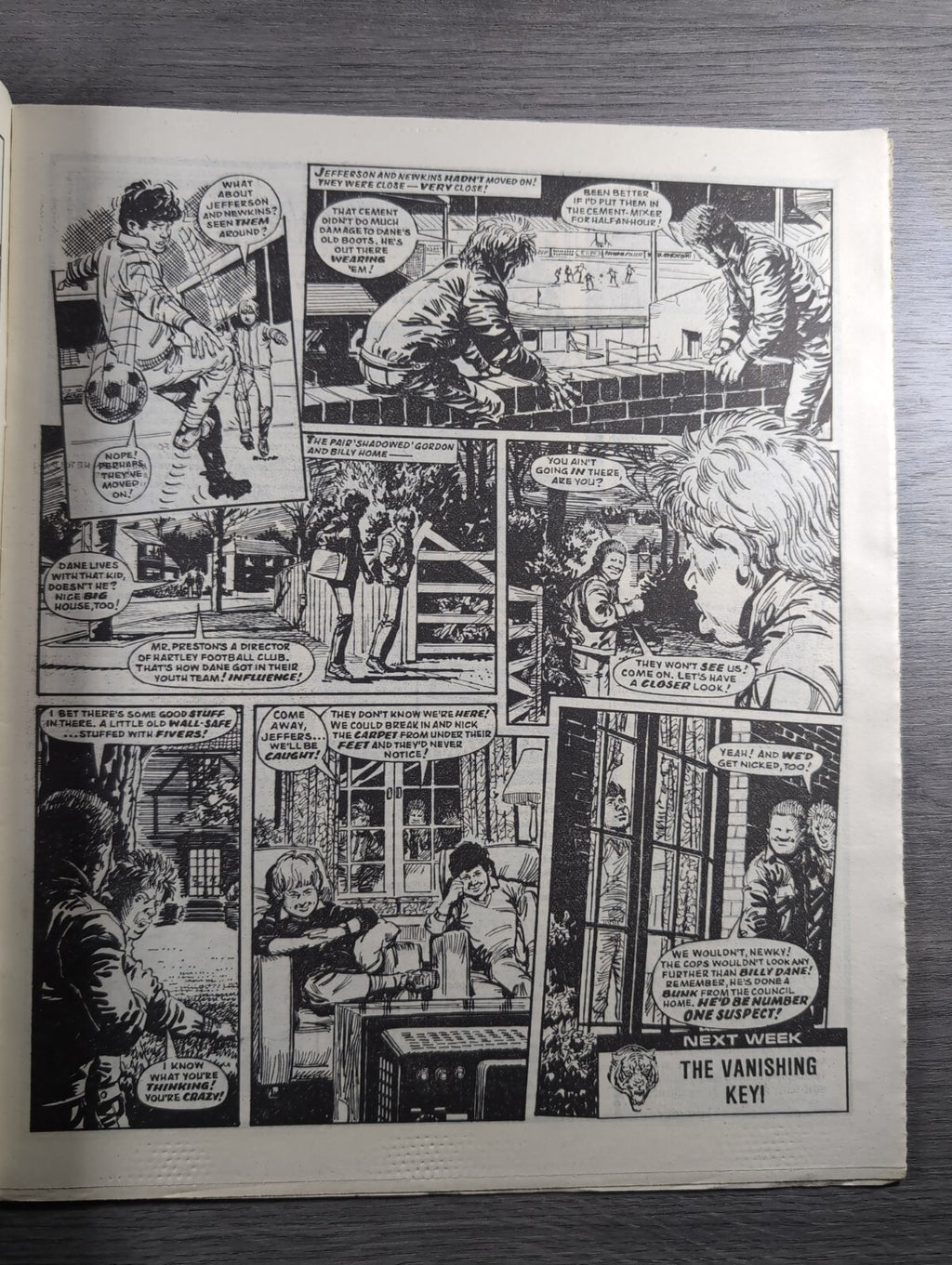 Eagle And Tiger Comic Issue No. 199 11th January 1986 Vintage Retro UK Comic