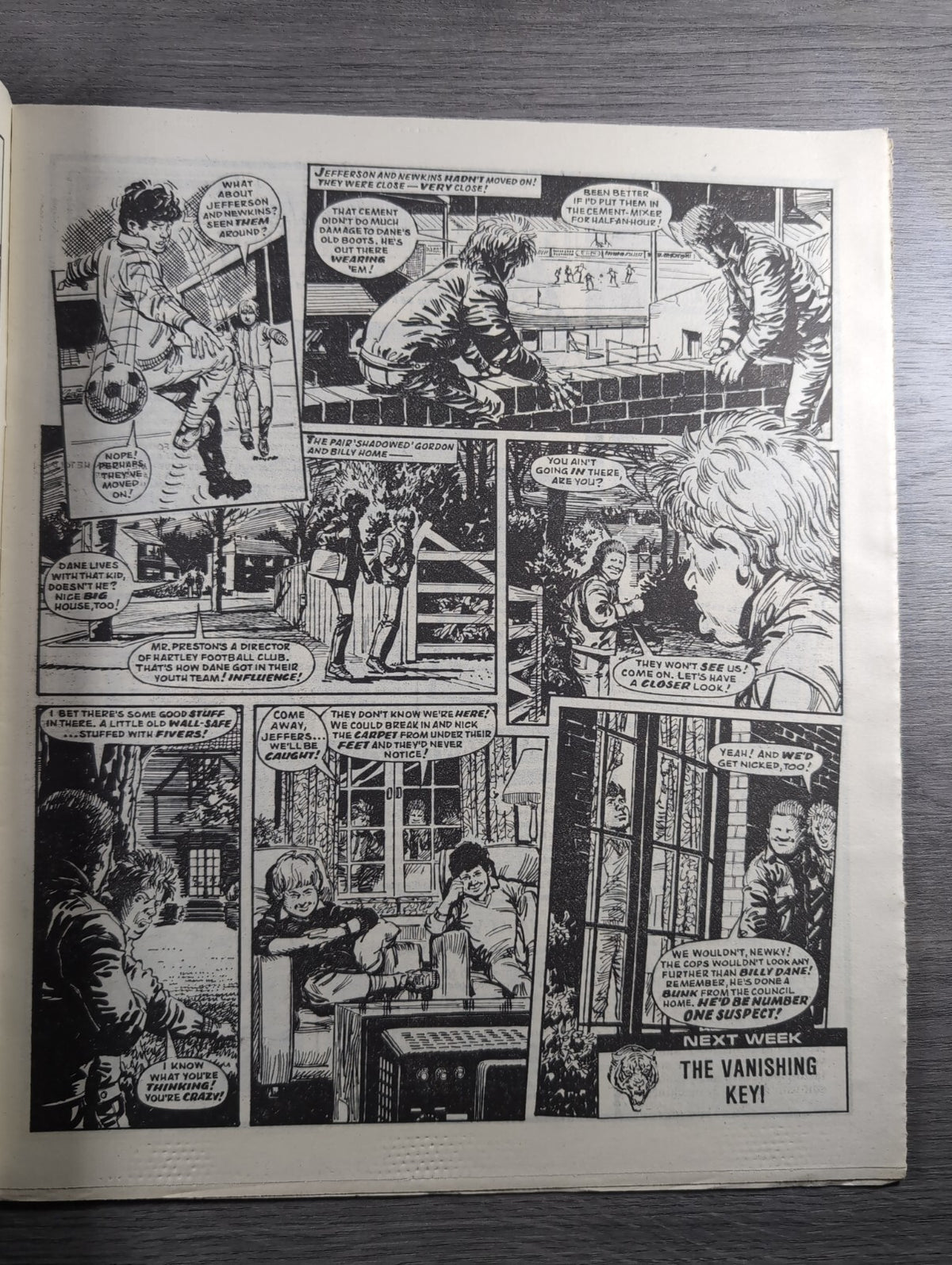 Eagle And Tiger Comic Issue No. 199 11th January 1986 Vintage Retro UK Comic