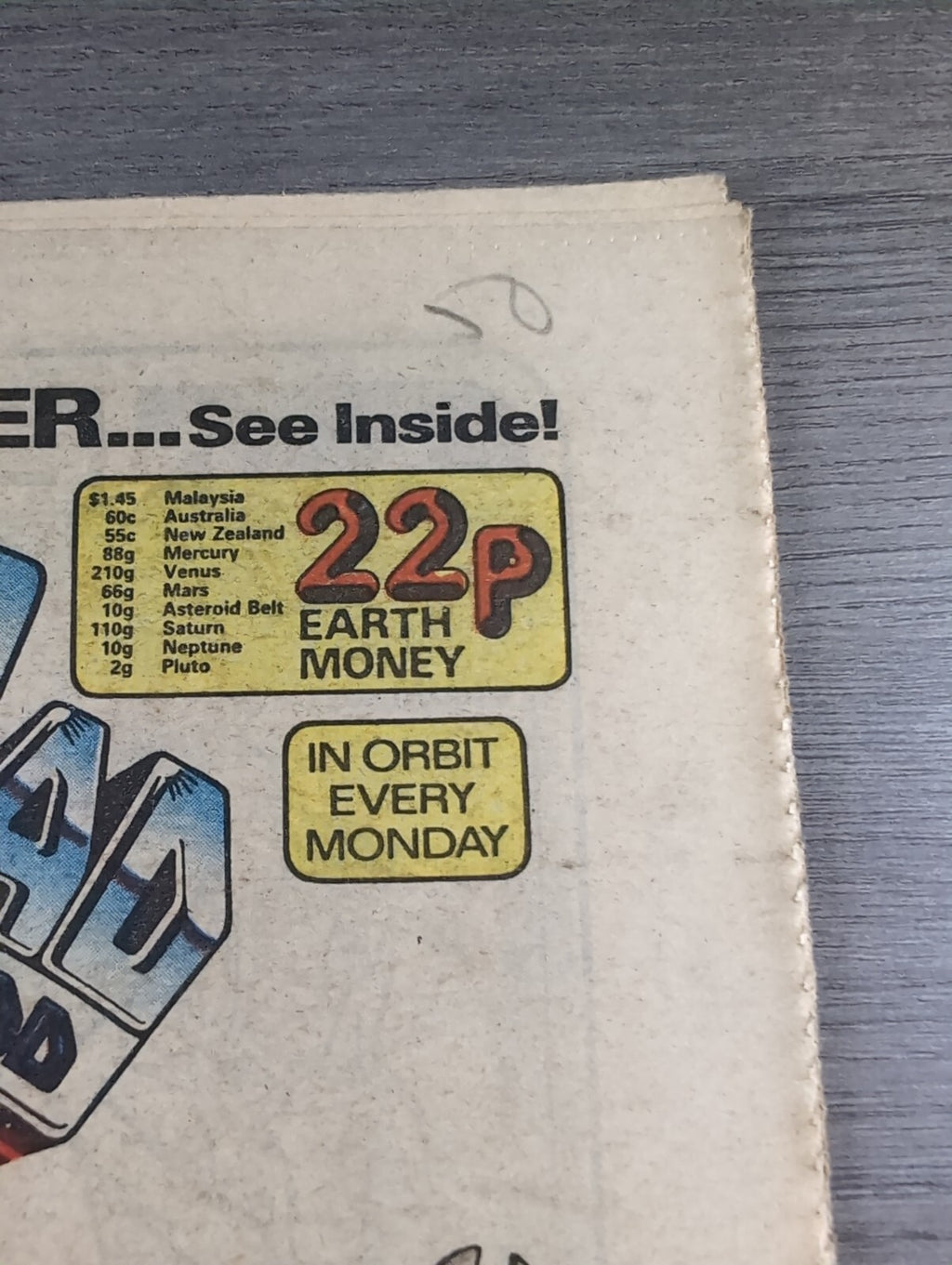 2000AD Prog 375 Featuring Judge Dredd Comic 30th June 1984 Vintage Retro Comic