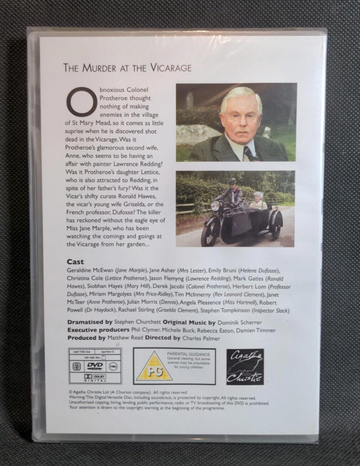 Agatha Christie The Film Collection The Murder At The Vicarage DVD Film Sealed - Retrorama UK