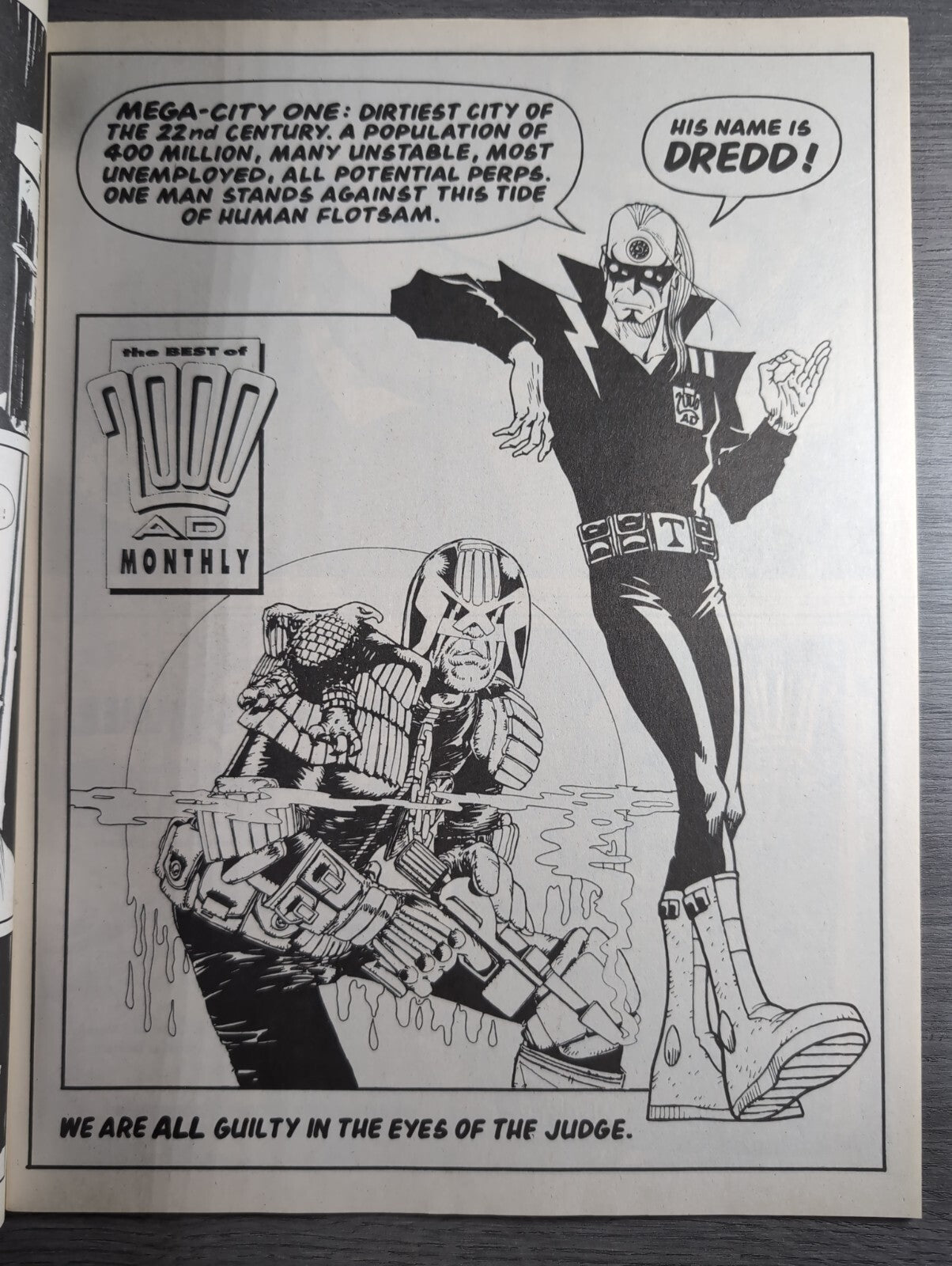 2000AD Prog 635 Featuring Judge Dread Comic 15th July 1989 Vintage Retro Comic