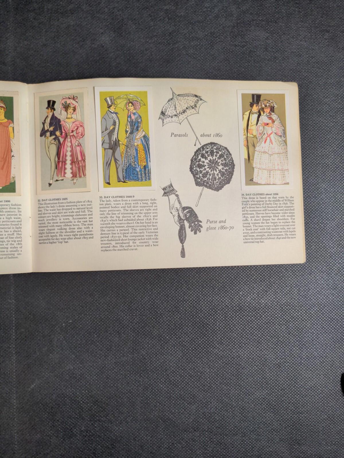 Brooke Bond Tea British Costume Picture Card Album Complete Set