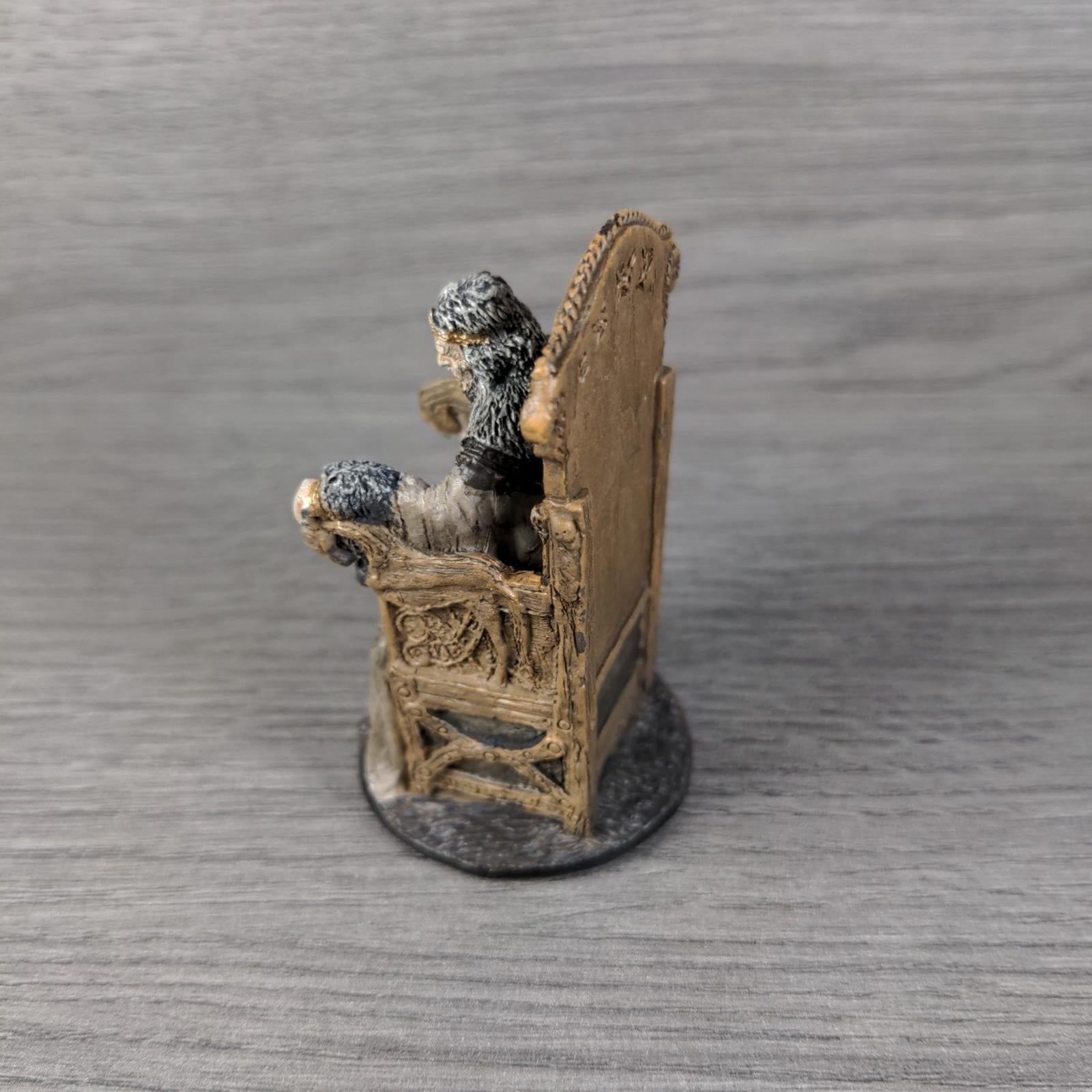 Eaglemoss King Theoden Lord of the Rings Collectors Models Metal Figure 2005