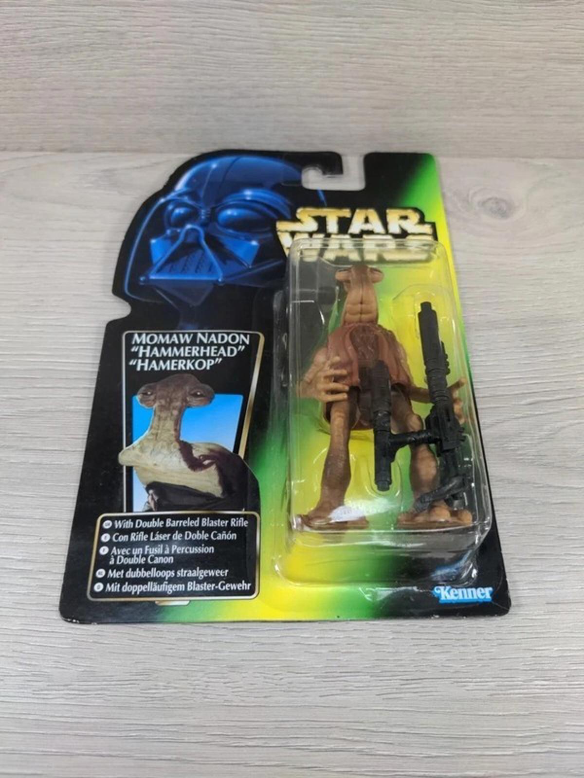 Kenner Star Wars Mowmaw Nadon "Hammer Head" Figure 1997 Sealed Blister Pack
