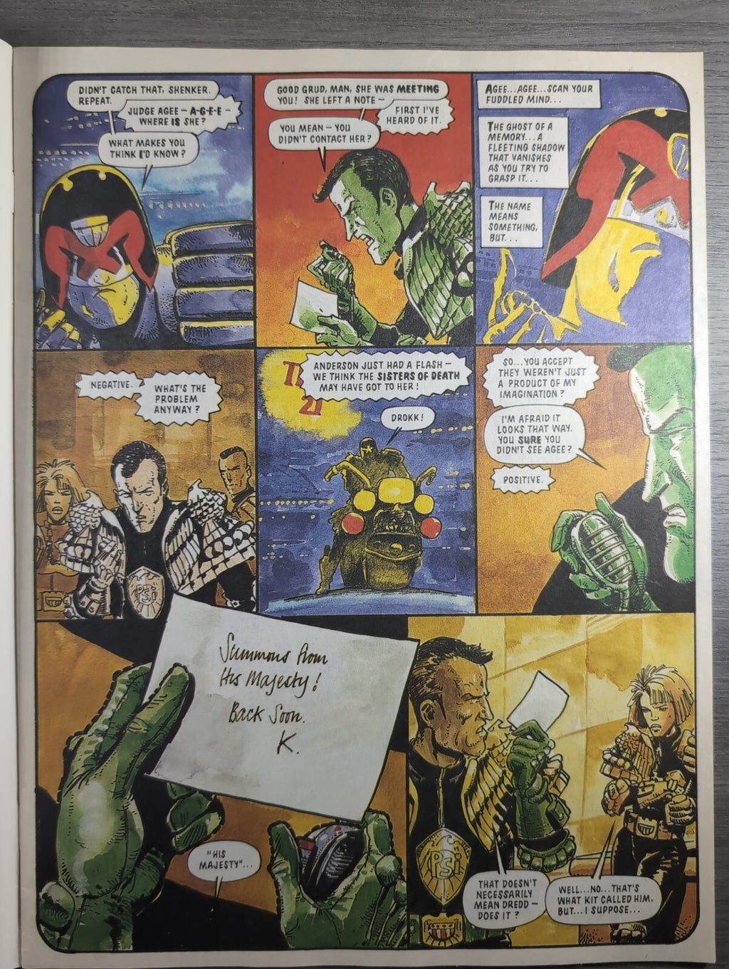 2000AD Prog 680 Featuring Judge Dredd Comic 26th May 1990 Vintage Retro Comic