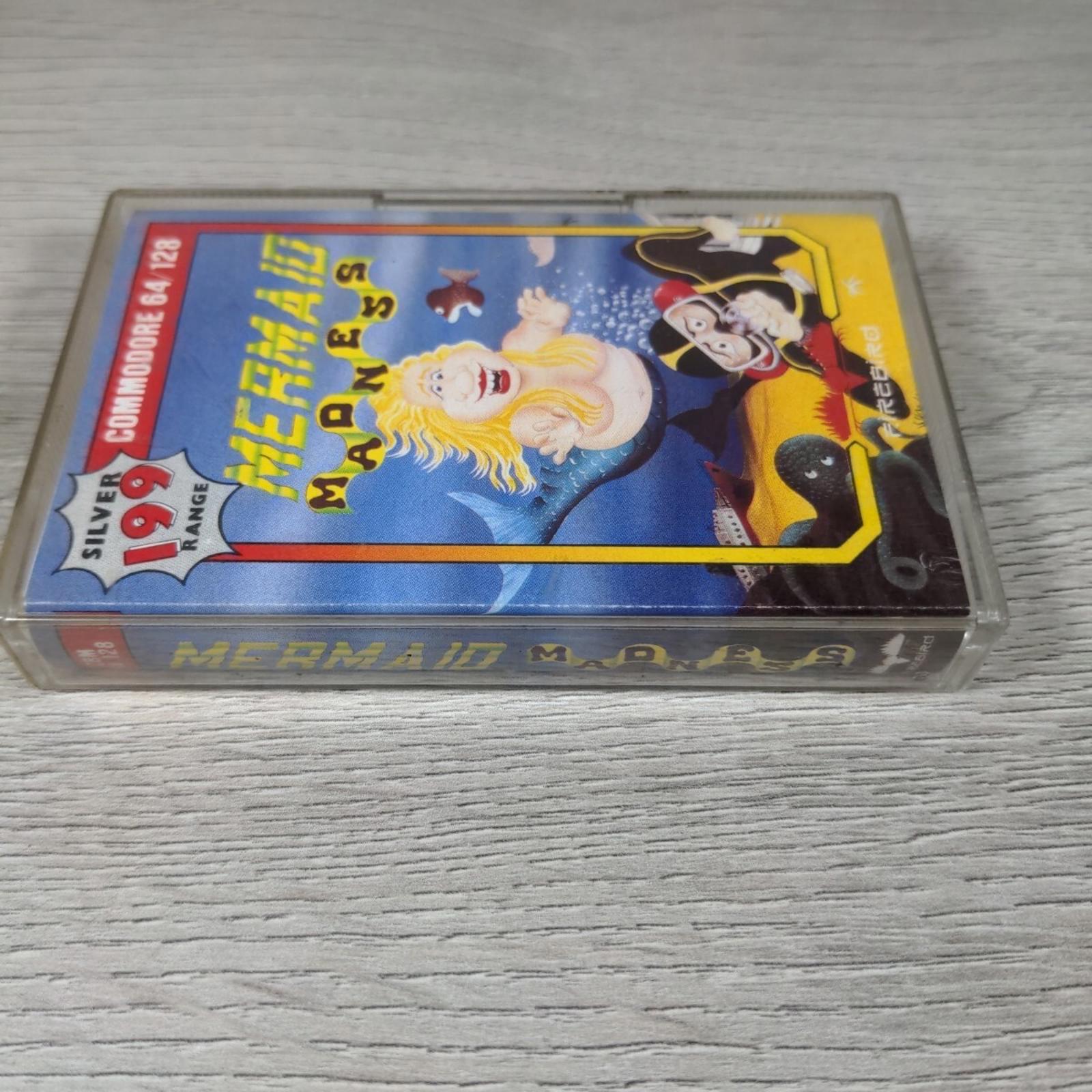 Mermaid Madness Commodore 64 C64 Game Cassette Tested & Working