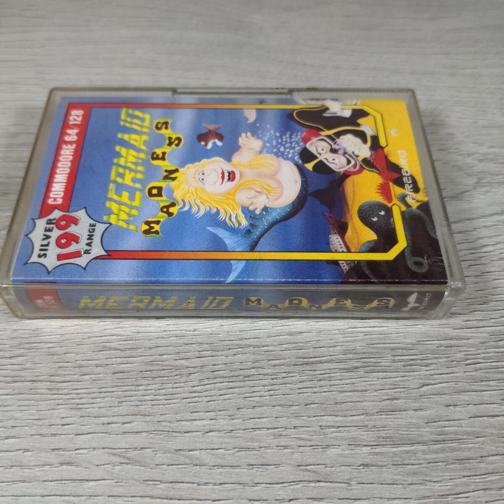 Mermaid Madness Commodore 64 C64 Game Cassette Tested & Working
