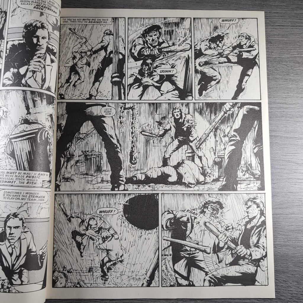 2000AD Prog 538Featuring Judge Dredd 5th September 1987 Vintage Comic