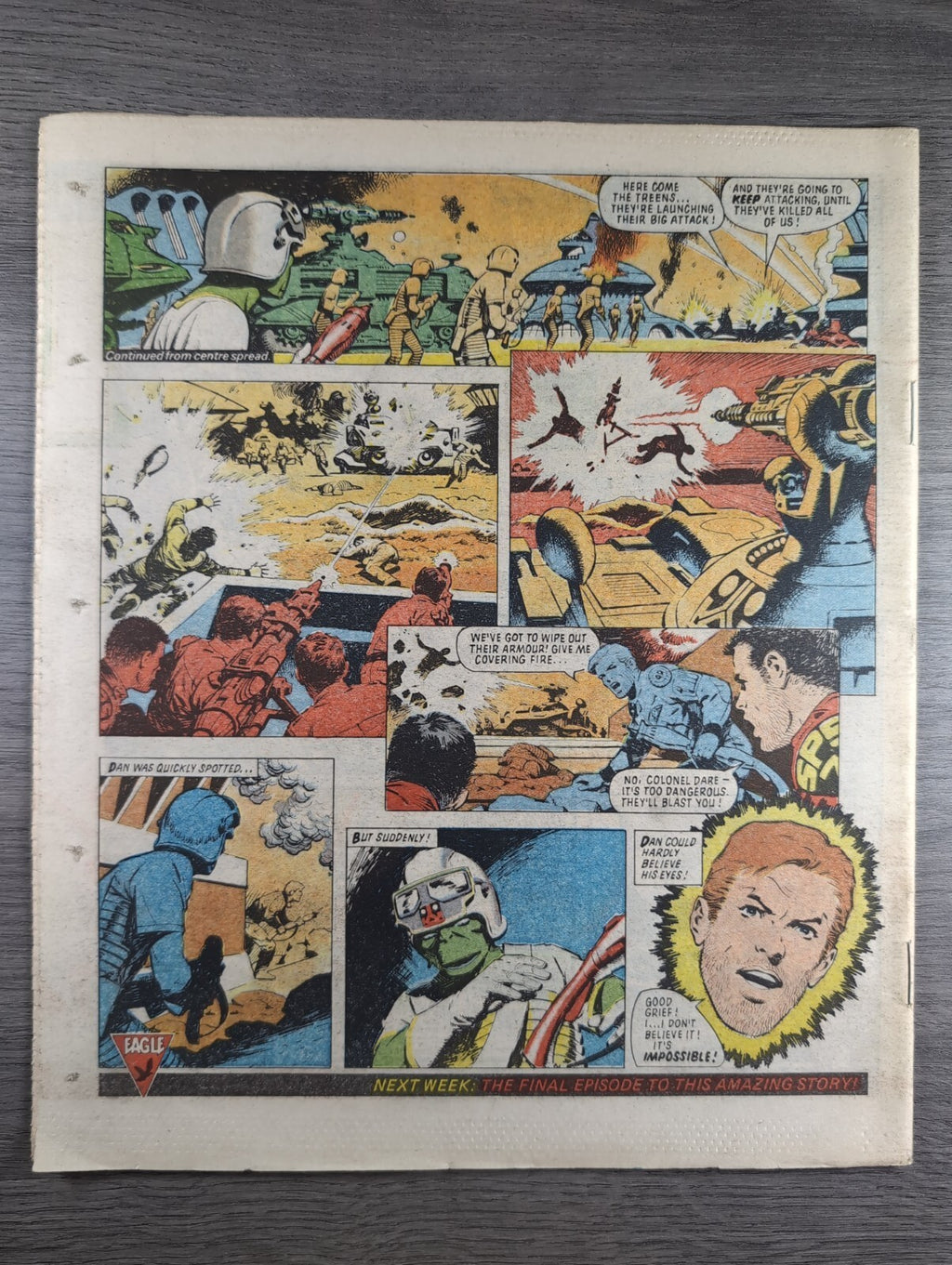 Eagle Comic Issue 2nd June 1984 Vintage Retro UK Comic