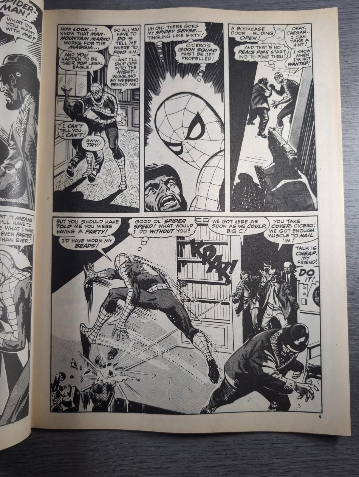 Spider-Man Comics Weekly No 88 Marvel Comics UK 19th October 1974 Vintage Comic