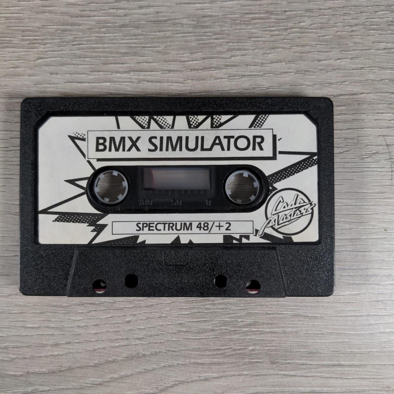 BMX Simulator ZX Spectrum 48K 128KVideo Game Cassette Tested & Working