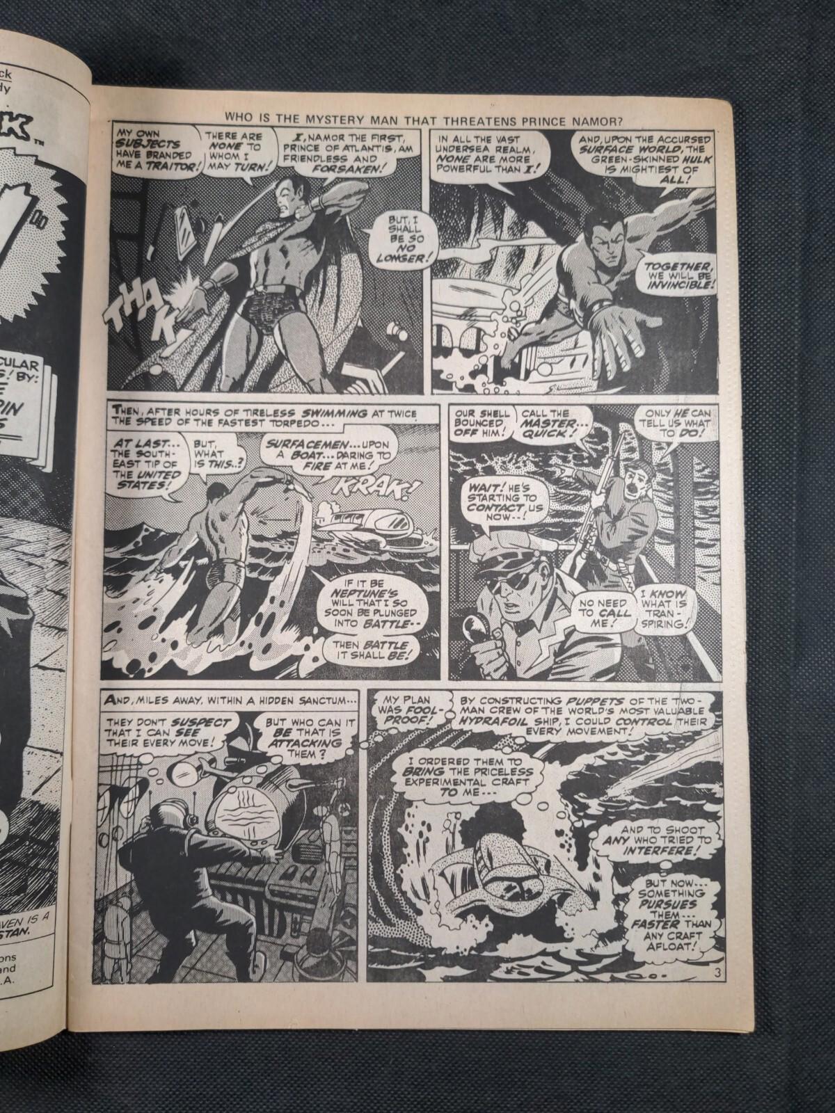 Mighty World of Marvel Issue No 43 July 1973 Vintage Marvel UK - Vintage Comic - Retrorama UK