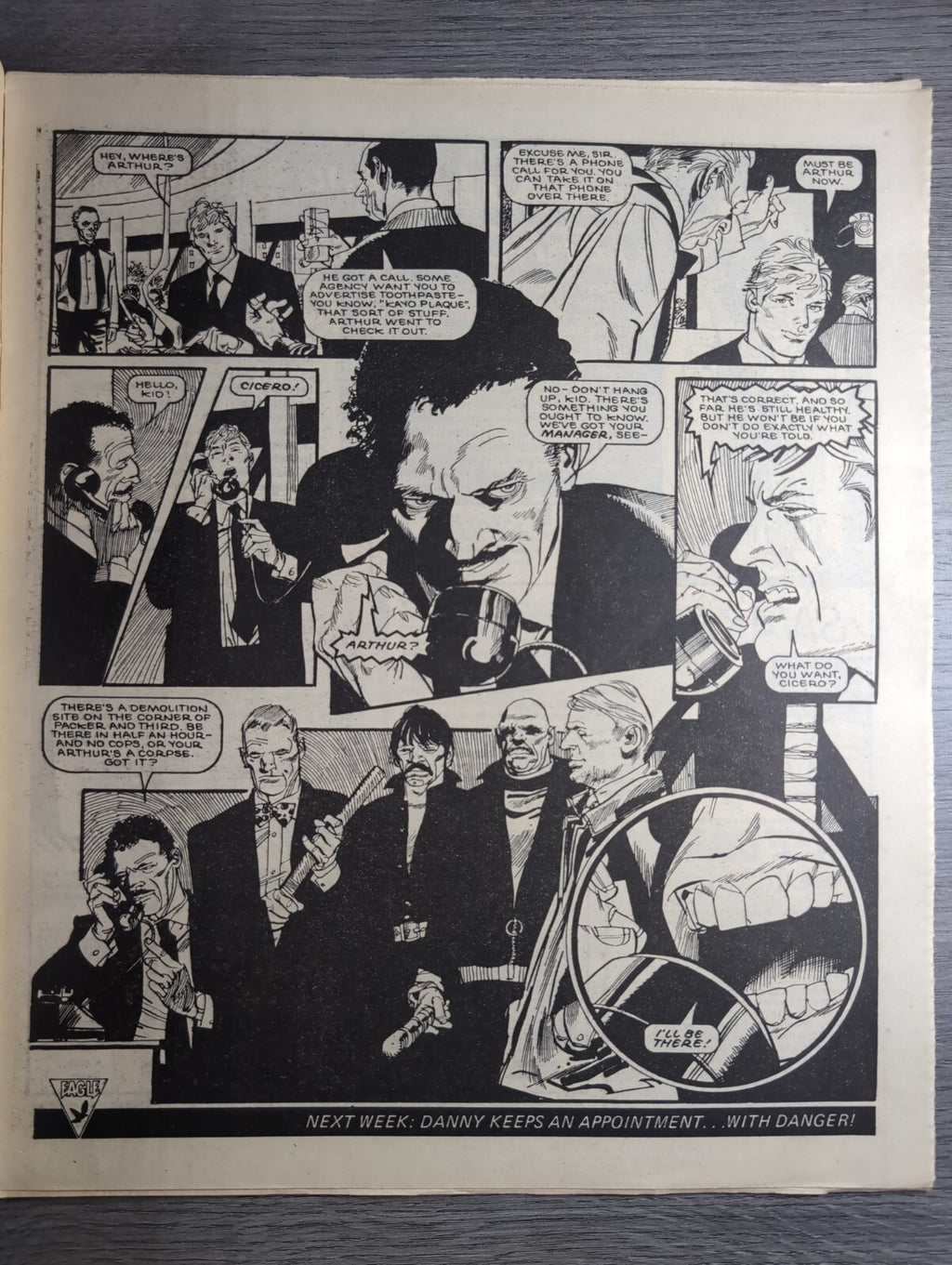 Eagle Comic Issue No. 128 1st September 1984 Vintage Retro UK Comic