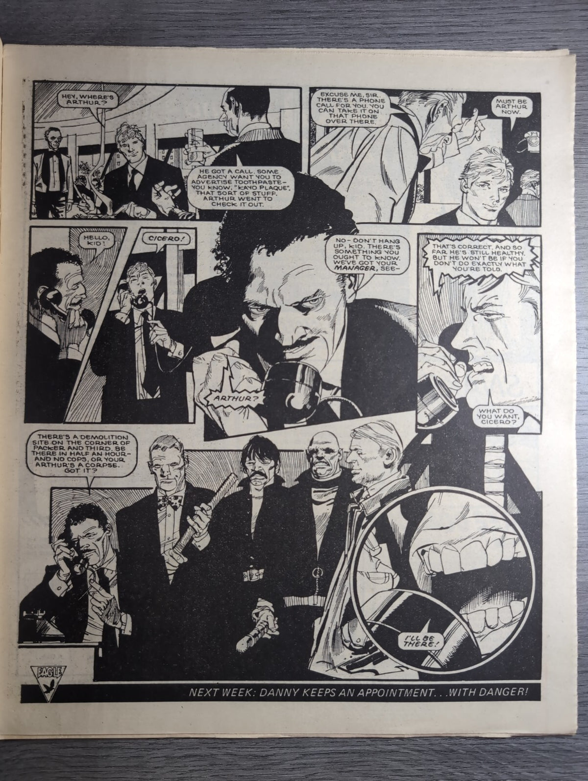 Eagle Comic Issue No. 128 1st September 1984 Vintage Retro UK Comic