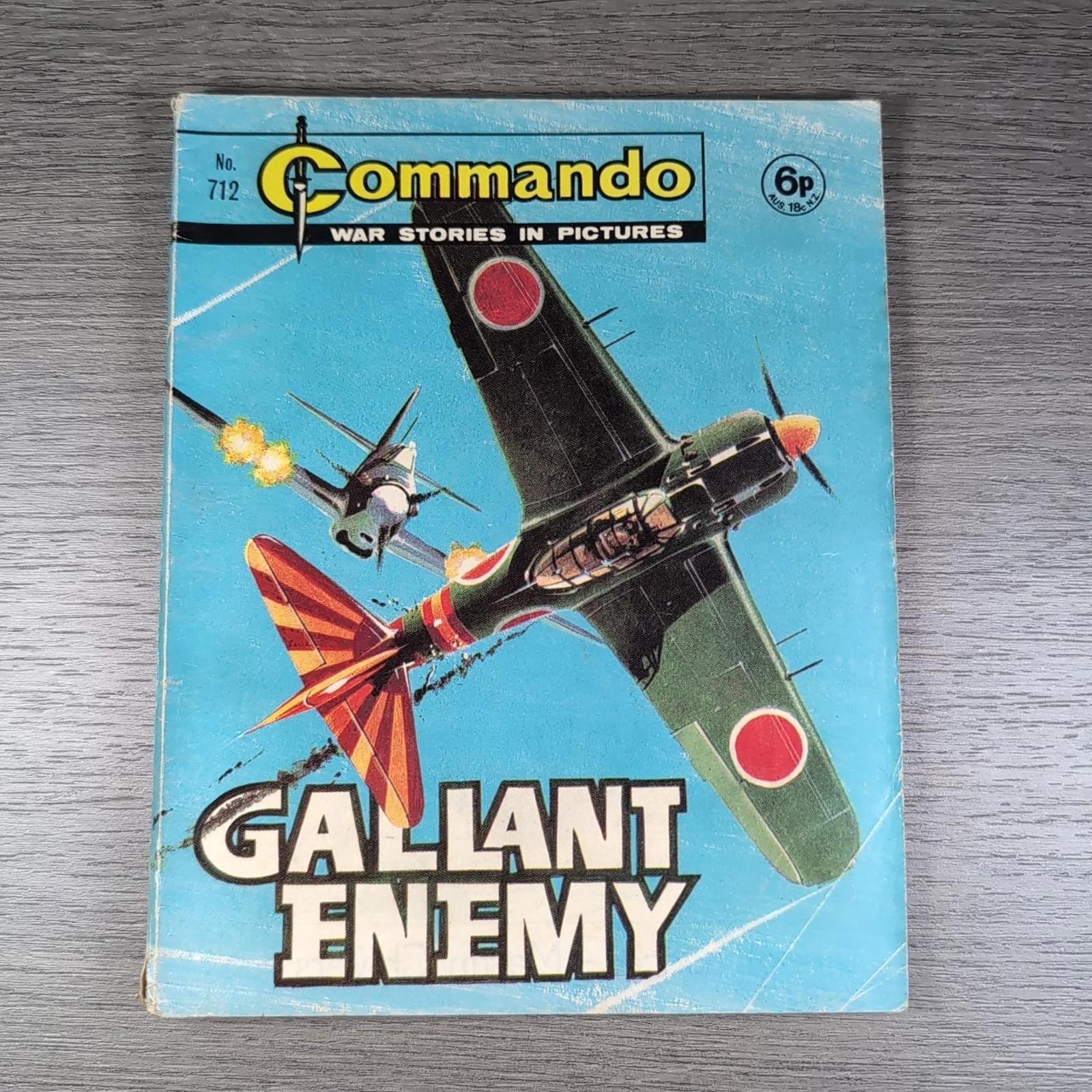 Commando Comic Issue Number 712 Gallant Enemy