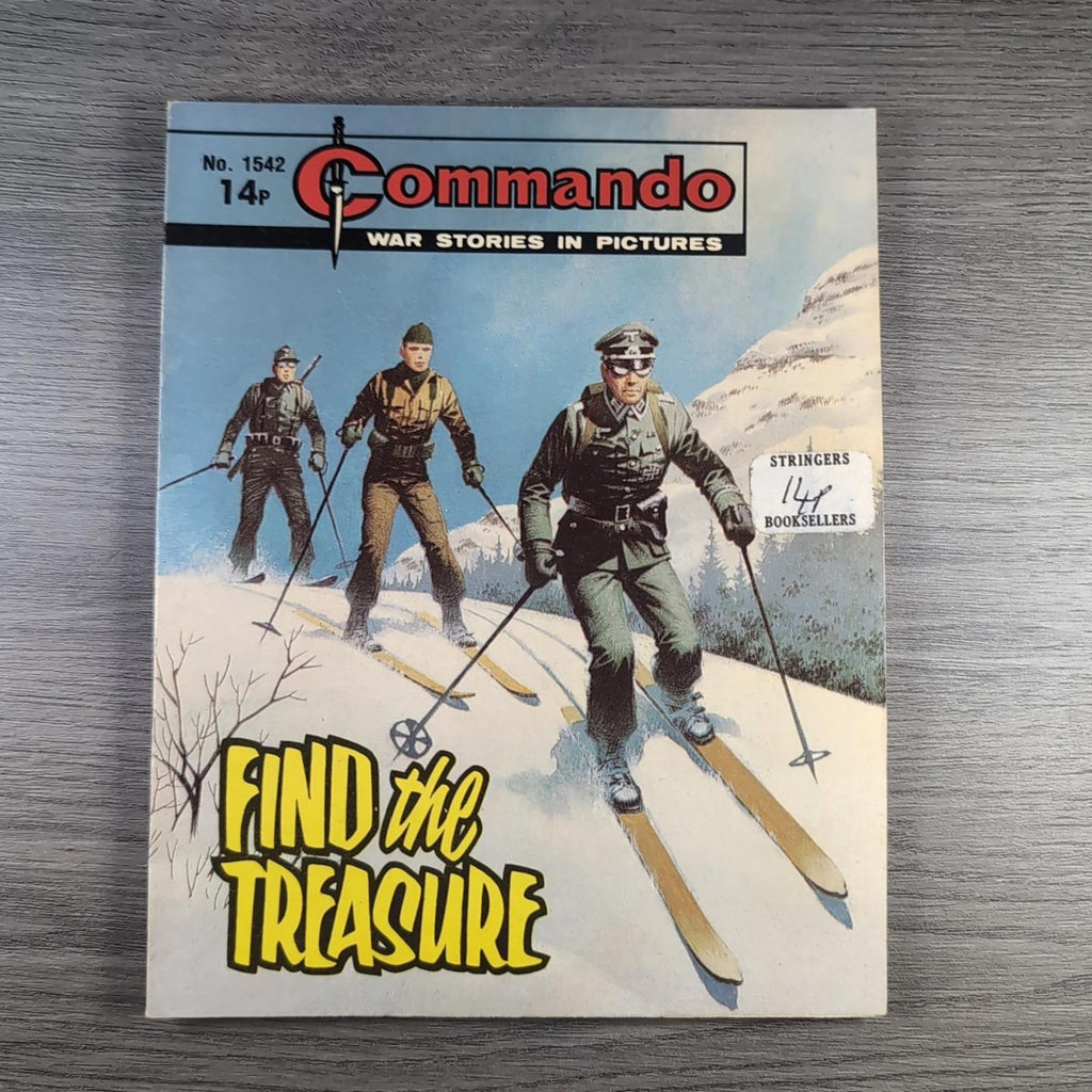 Commando Comic Issue Number 1542 Find The Treasure