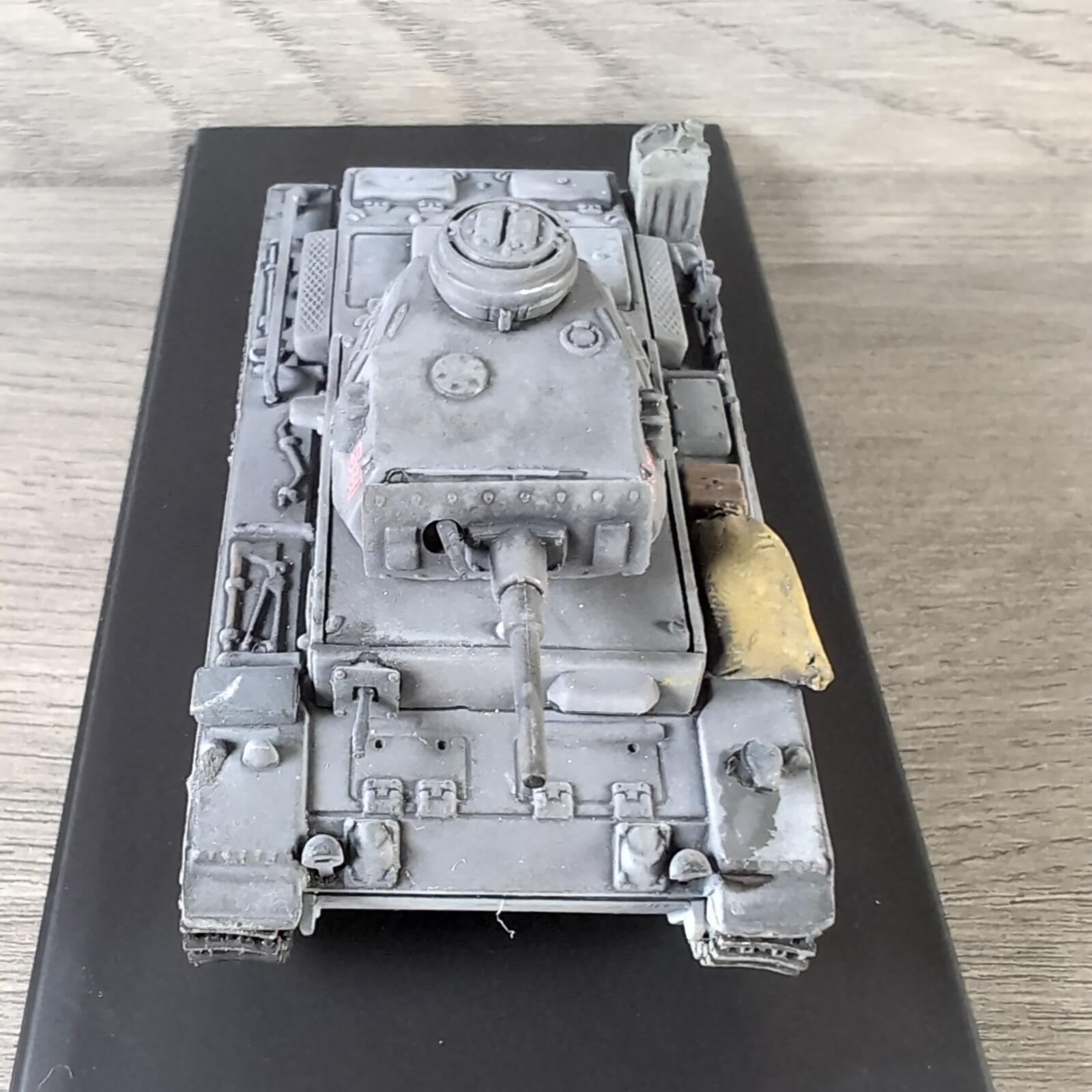 1:72nd Armor PzKpfw III Ausf H Diecast Model Tank 1/72 Scale Admiral Toys