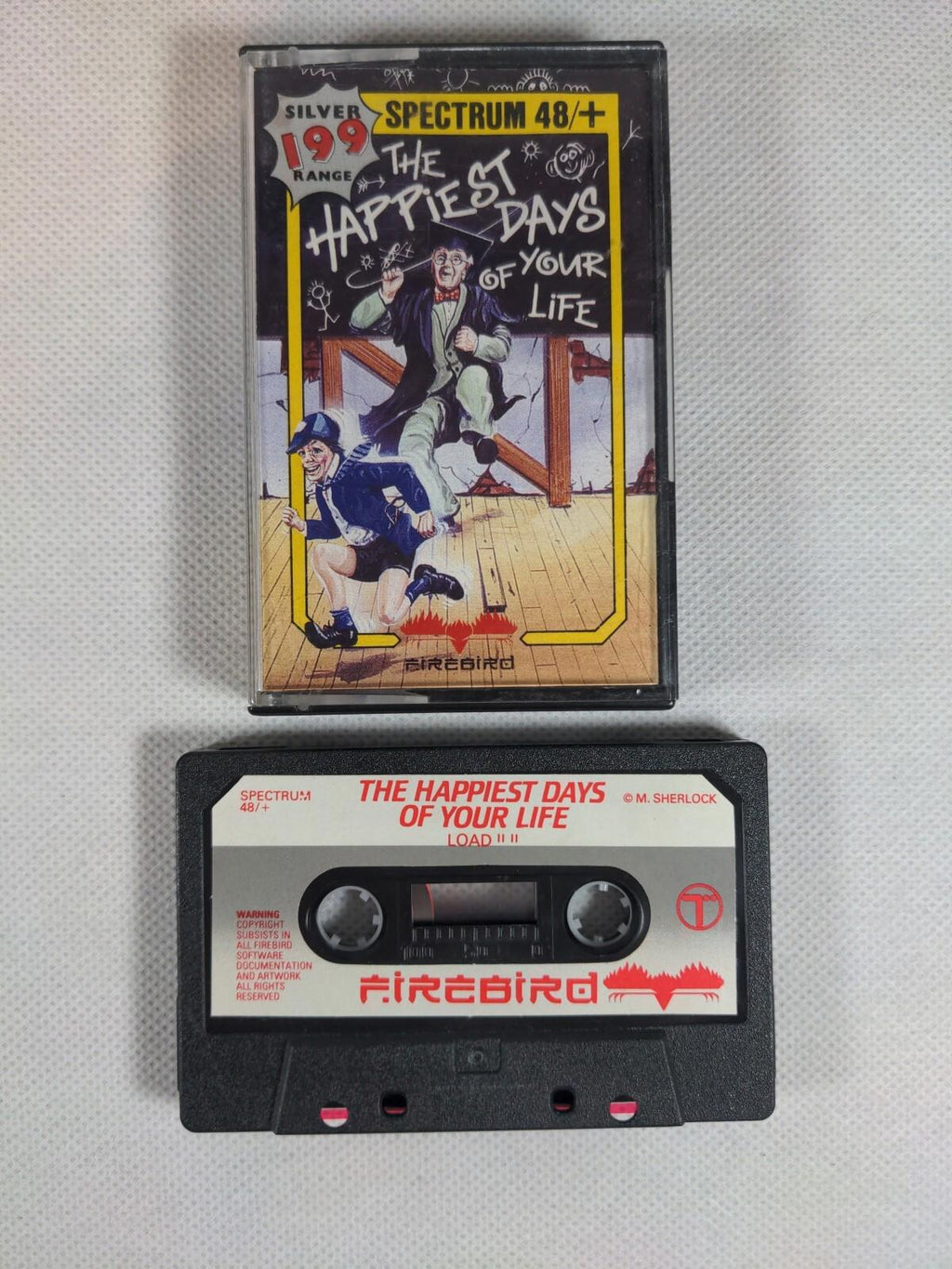 The Happiest Days Of Your Life ZX Spectrum 48K Game Cassette Tested & Working