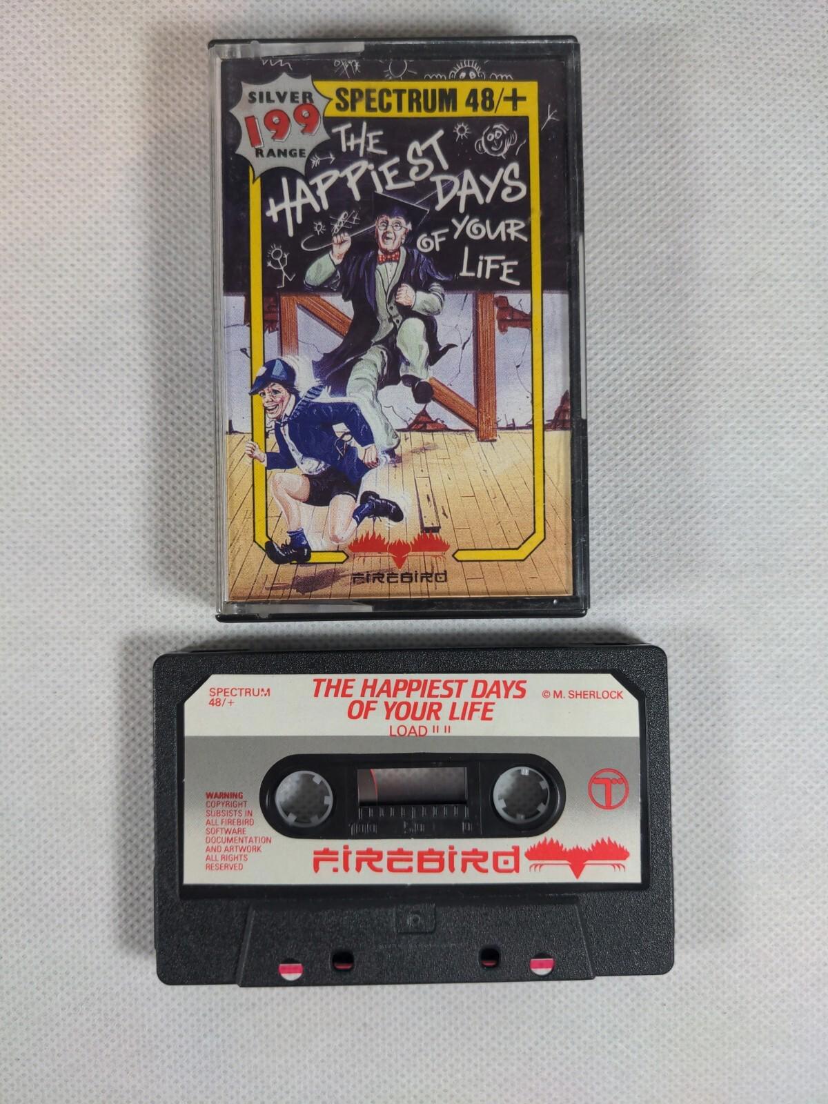The Happiest Days Of Your Life ZX Spectrum 48K Game Cassette Tested & Working