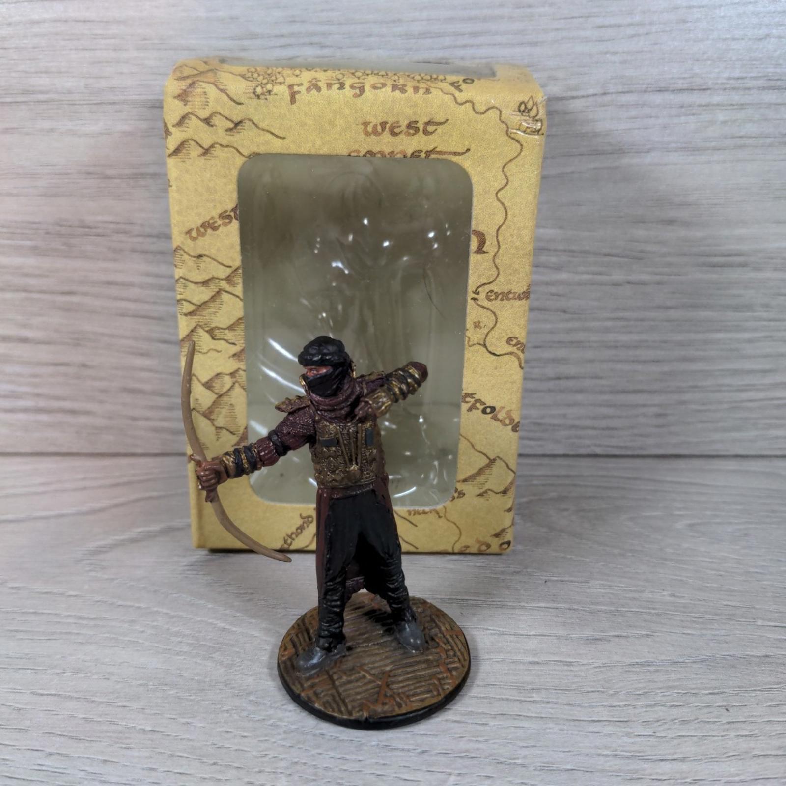 Eaglemoss Haradrim Archer Lord of the Rings Collectors Models Metal Figure 2005