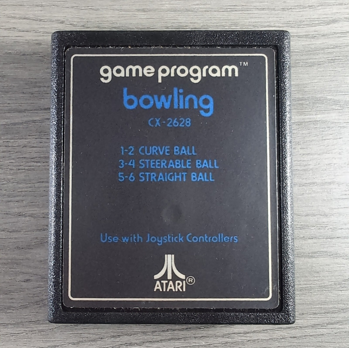 Bowling Atari 2600 Game CX2628 Cartridge & Manual Boxed CIB Tested & Working