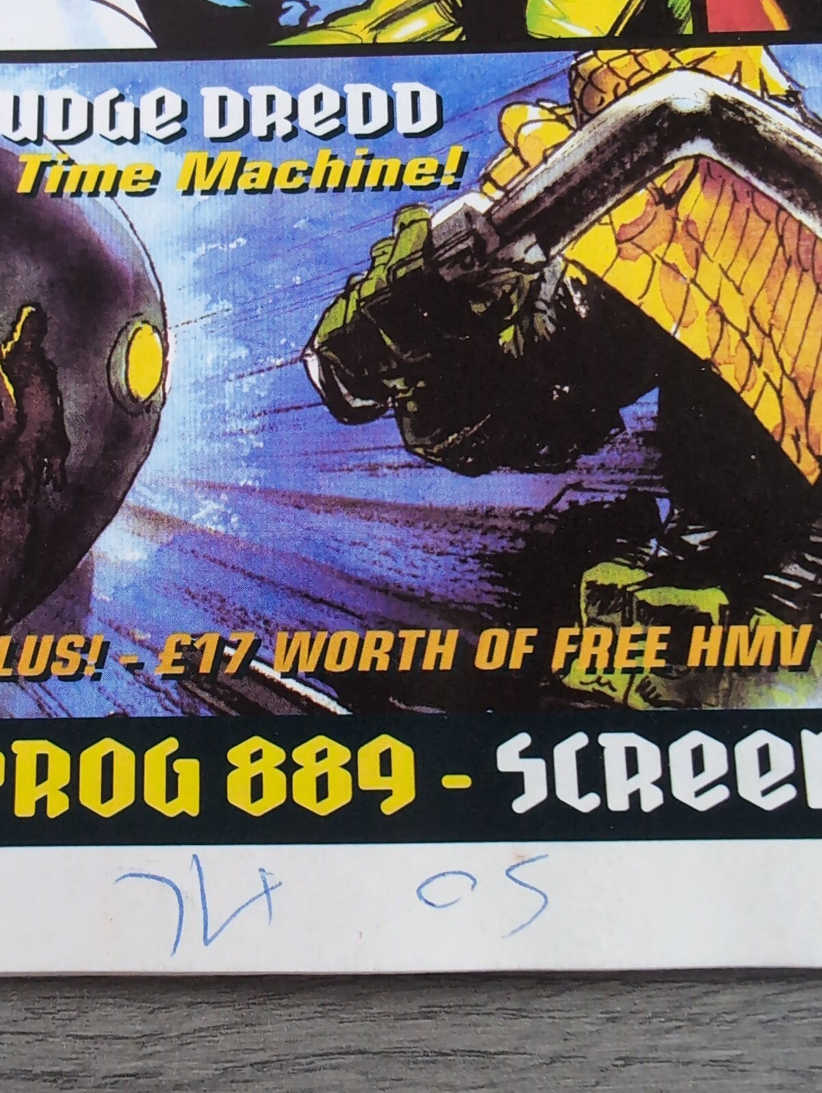 2000AD Prog 888 Featuring Judge Dredd Comic 20th May 1994 Vintage Retro Comic