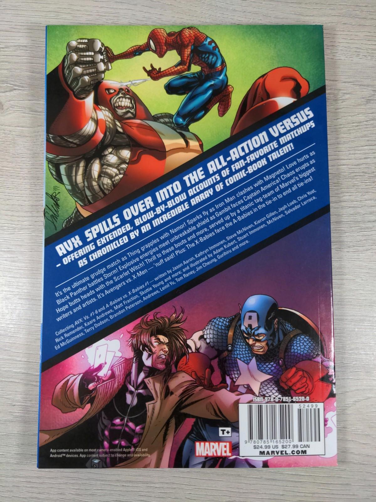 Marvel The Avengers Vs The X-Men by Rick Remender Paperback Graphic Novel