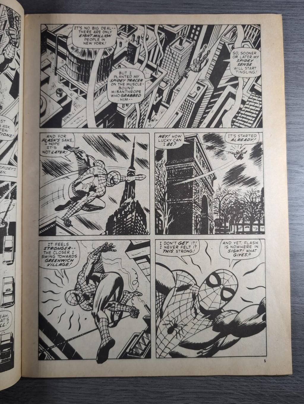 Spider-Man Comics Weekly No. 156 Marvel Comics UK 7th February 1976