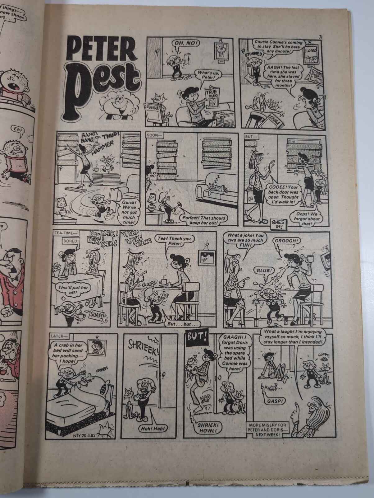 Nutty Comic Featuring Bananaman Issue No. 110 Mar 20th 1982 Vintage Retro Comic