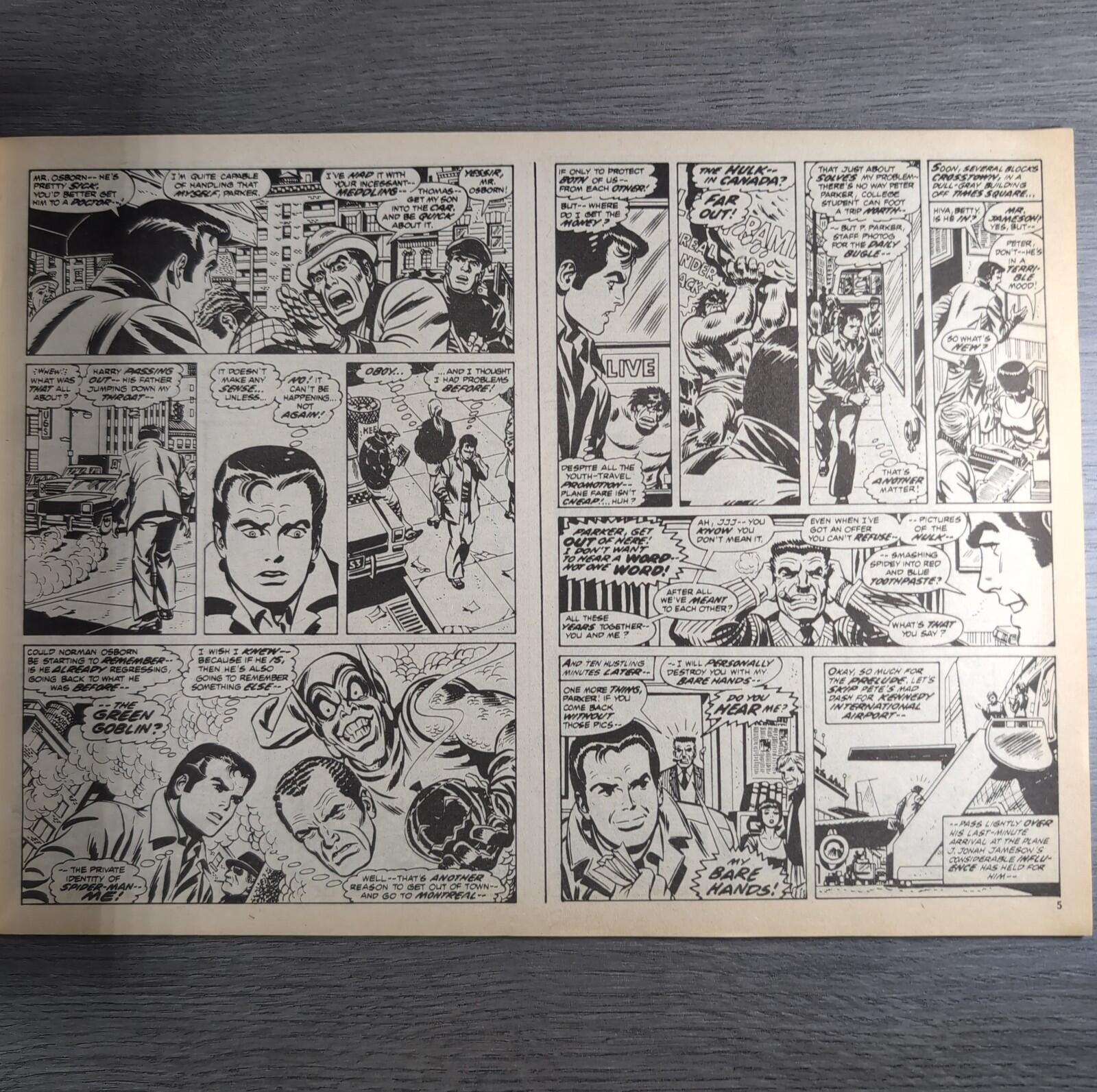 Super Spider-Man With The Super Heroes No. 168 Marvel Comics 1st May 1976