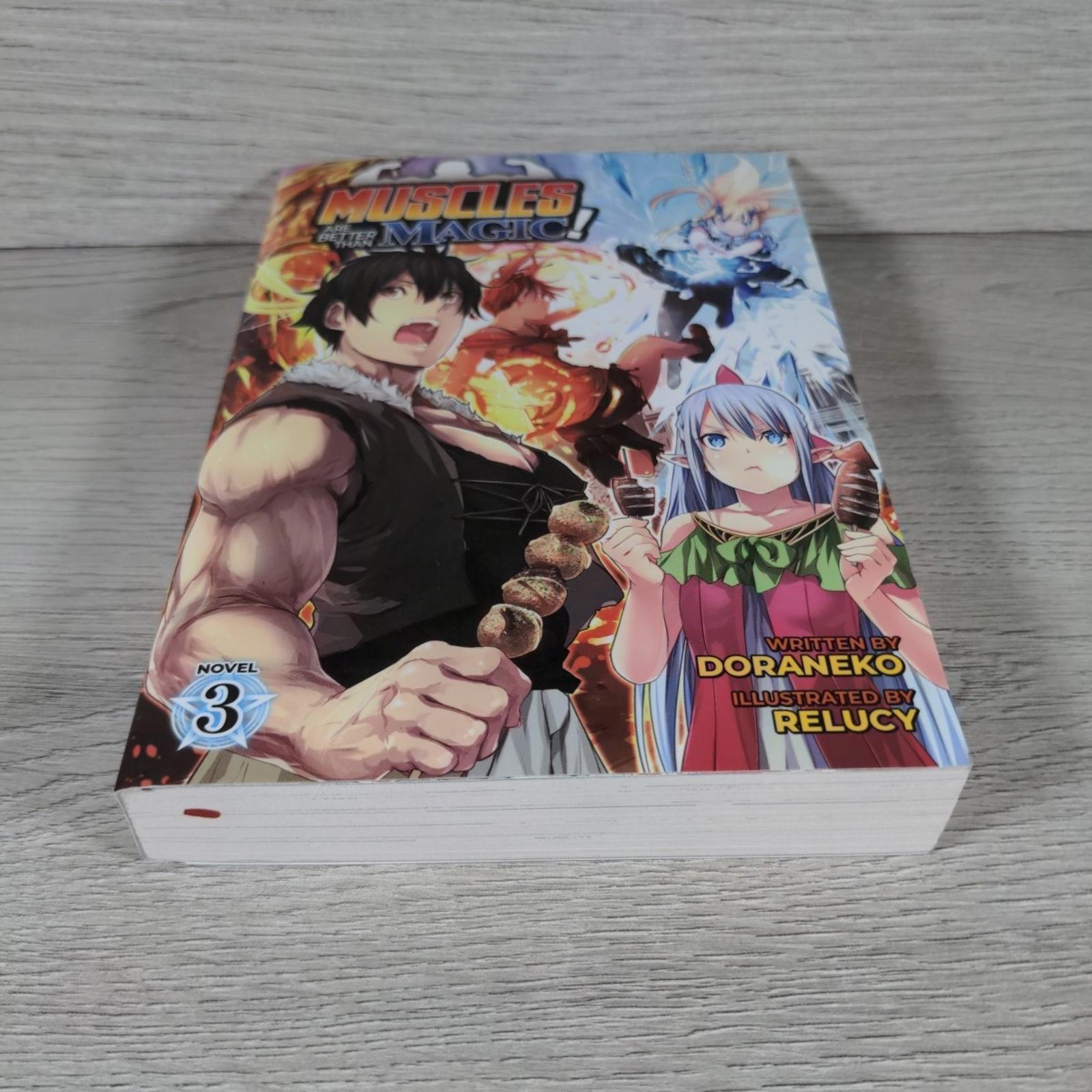 Muscles are Better Than Magic! Vol. 3 by Doraneko Novel Paperback Book 2021
