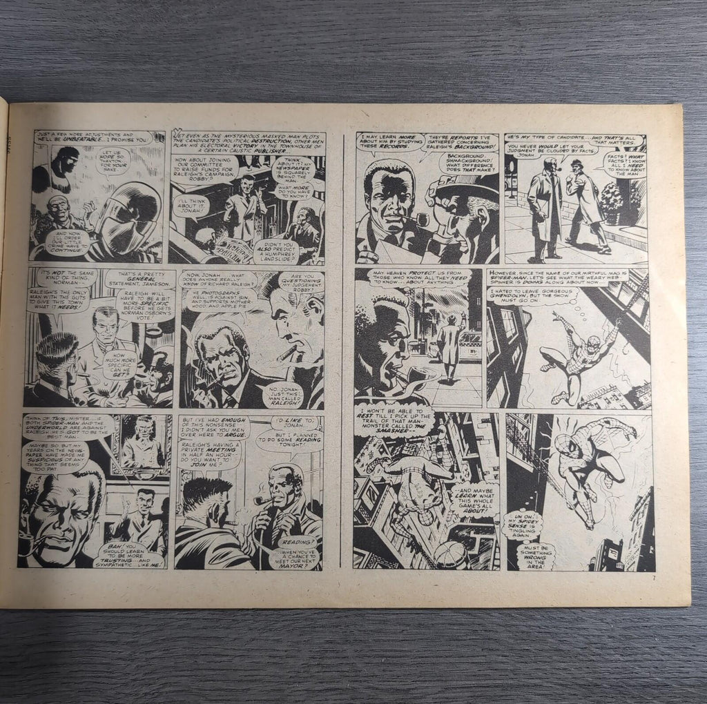 Super Spider-Man With The Super Heroes No. 166 Marvel Comics 17th April 1976