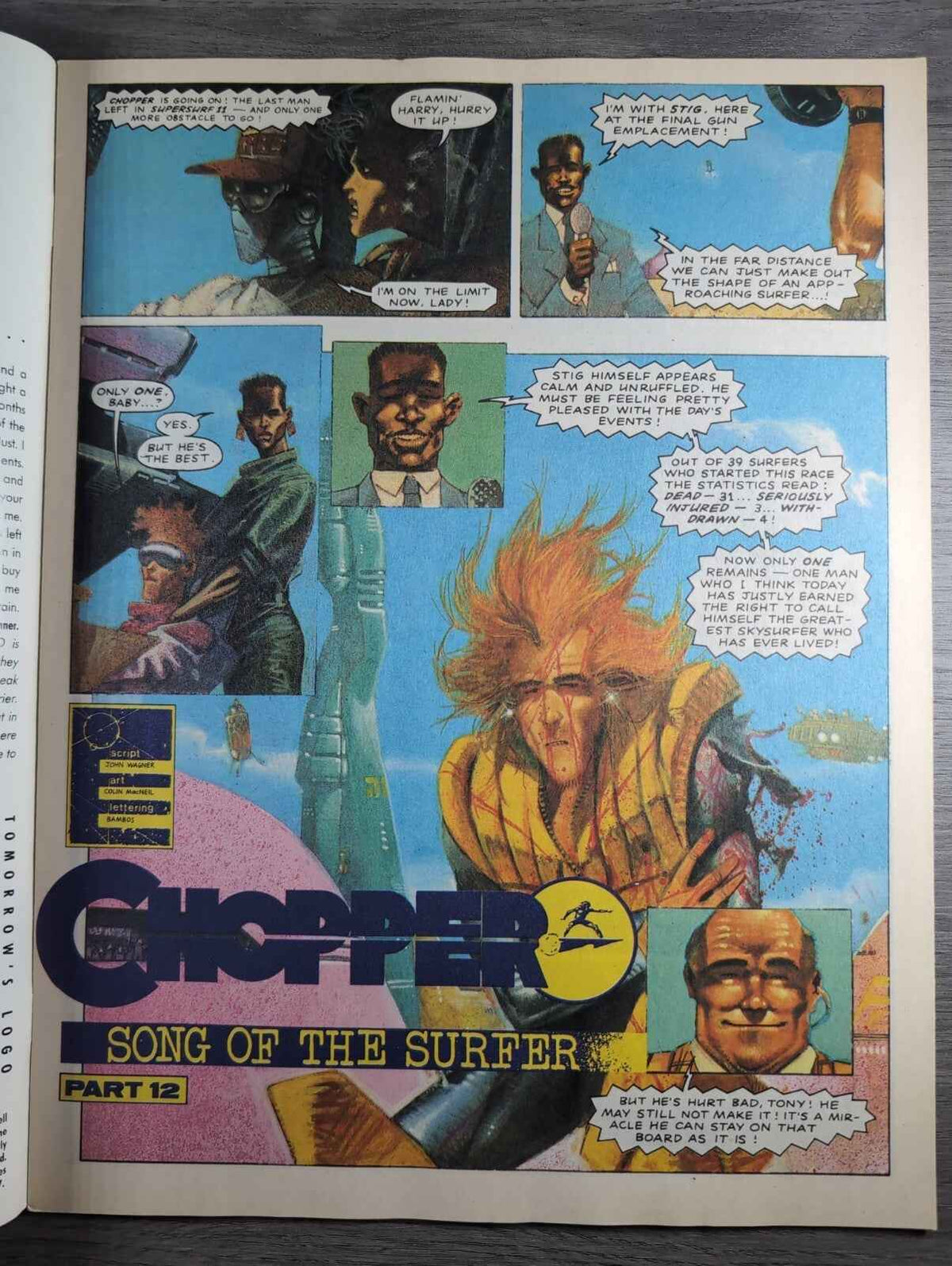 2000AD Prog 665 Featuring Judge Dredd Comic 10th Feb 1990 Vintage Retro Comic